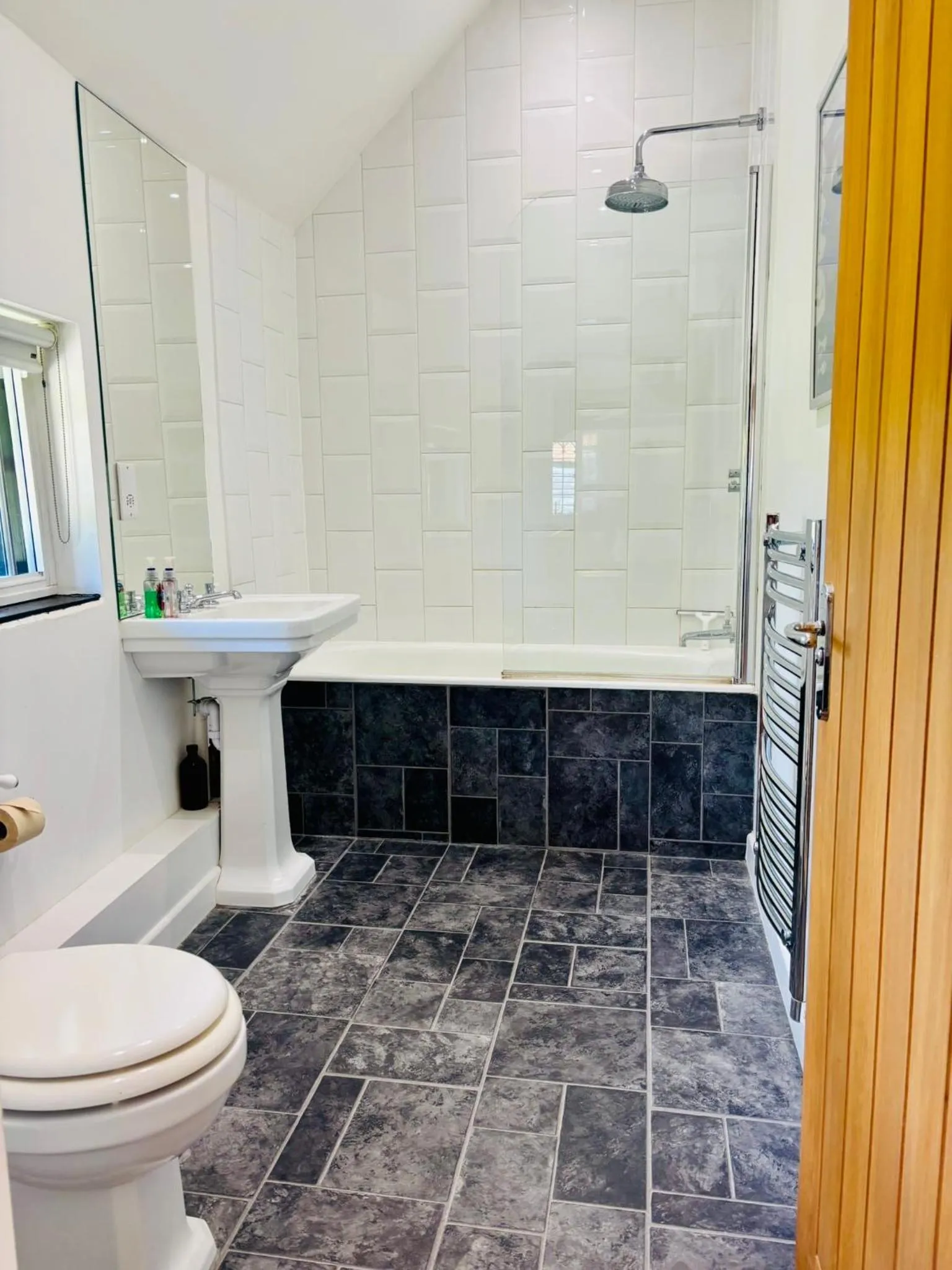 Shower in The Thatched Barn