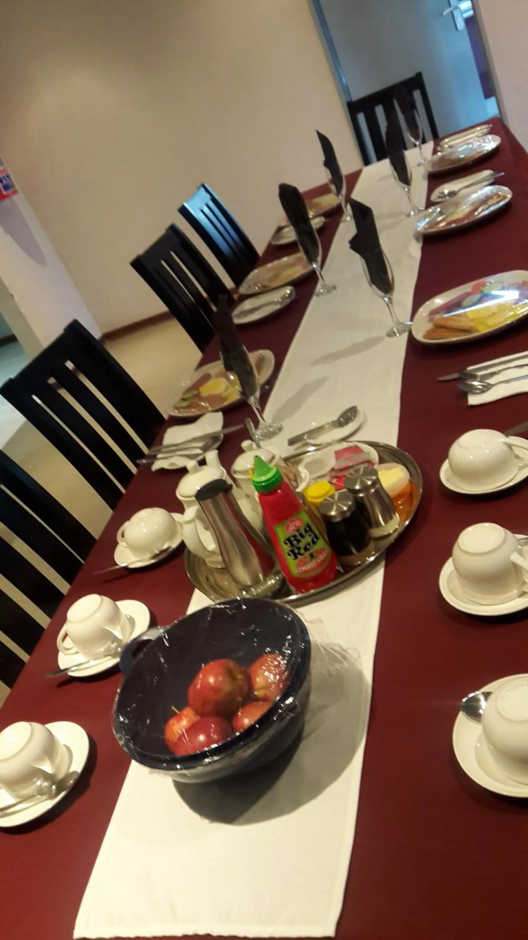 Dining area in The New Mall Guesthouse
