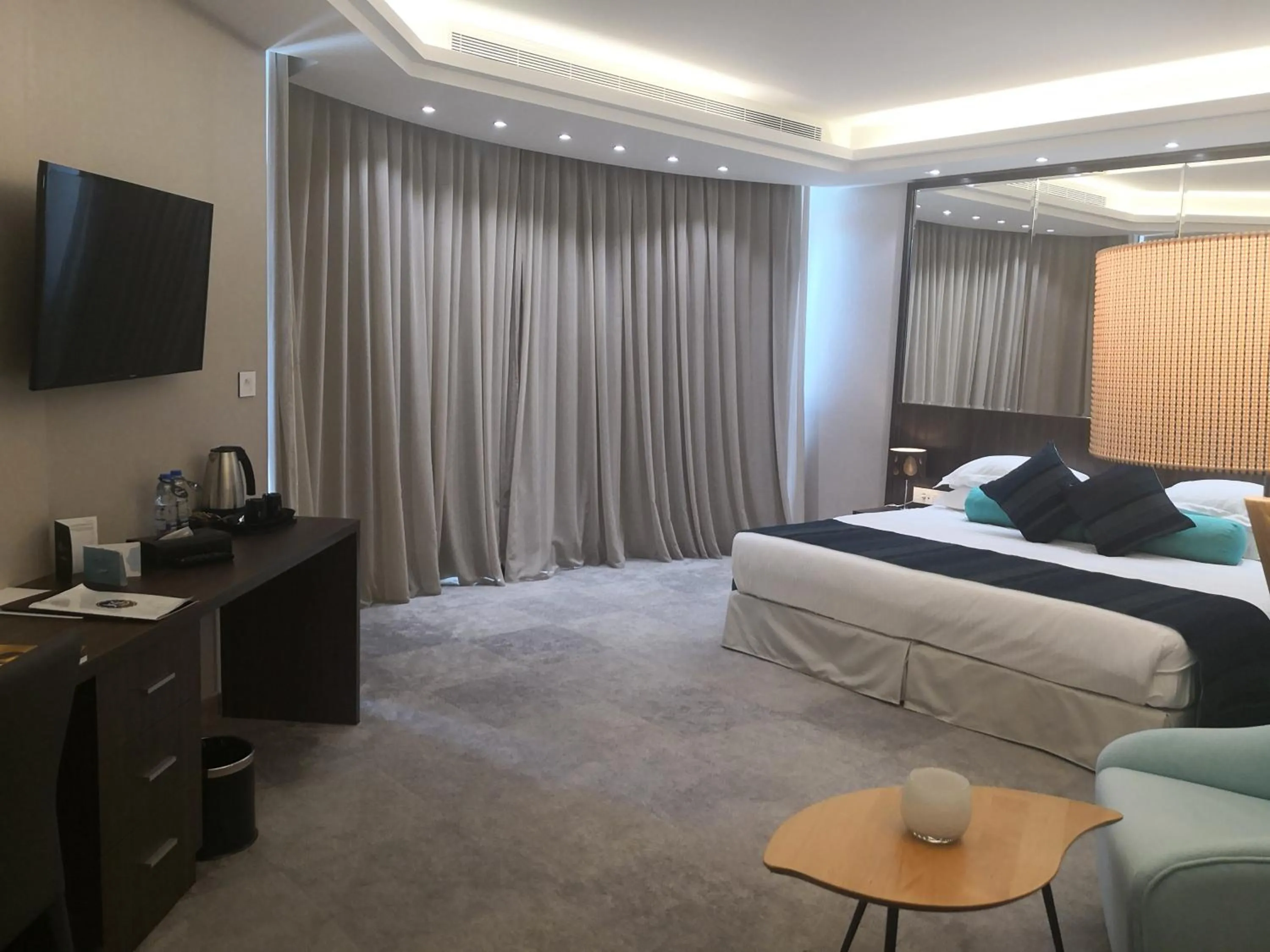 Bed in Maximus Hotel Byblos