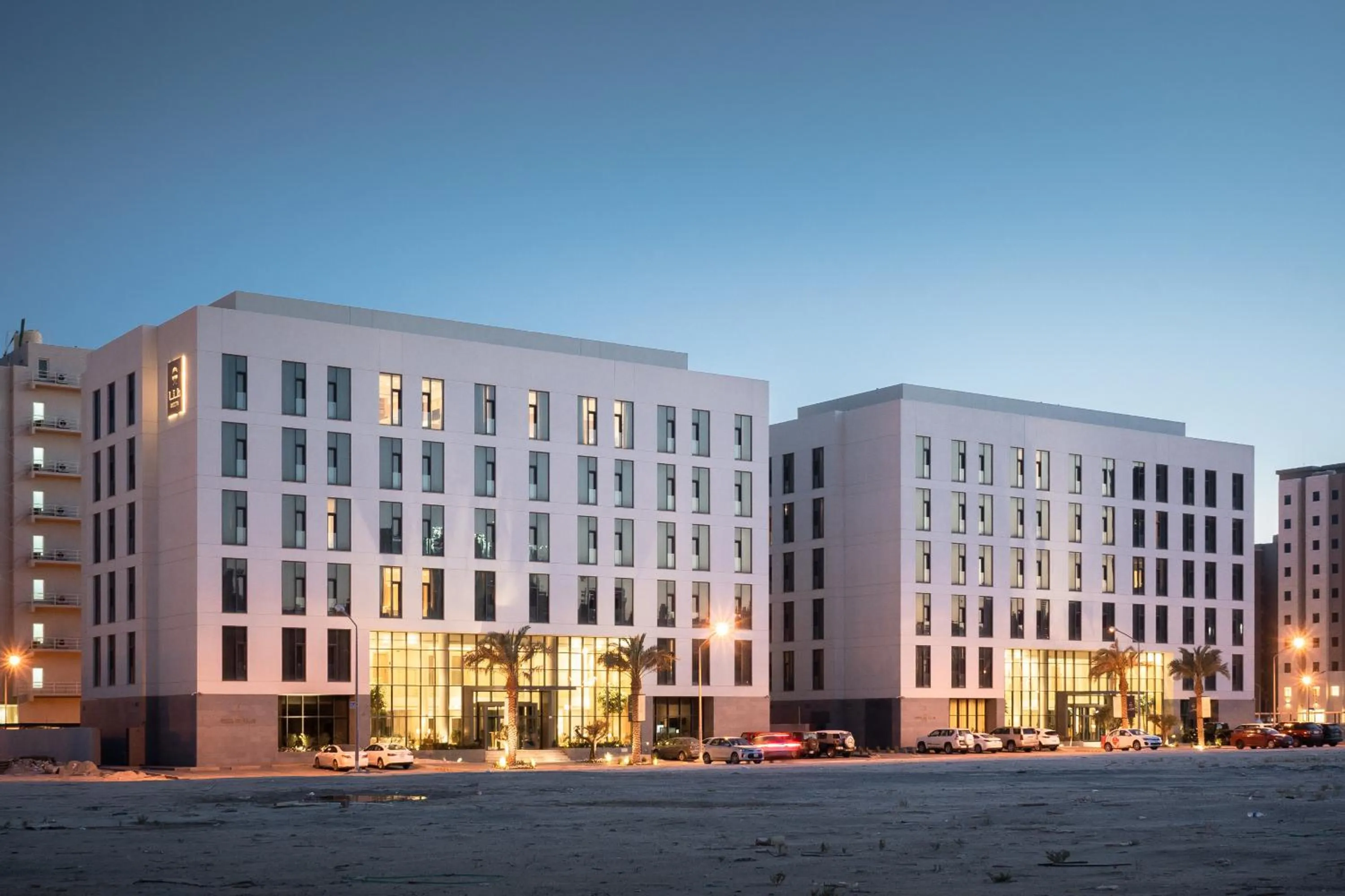 Property building in Delta Hotel Apartments