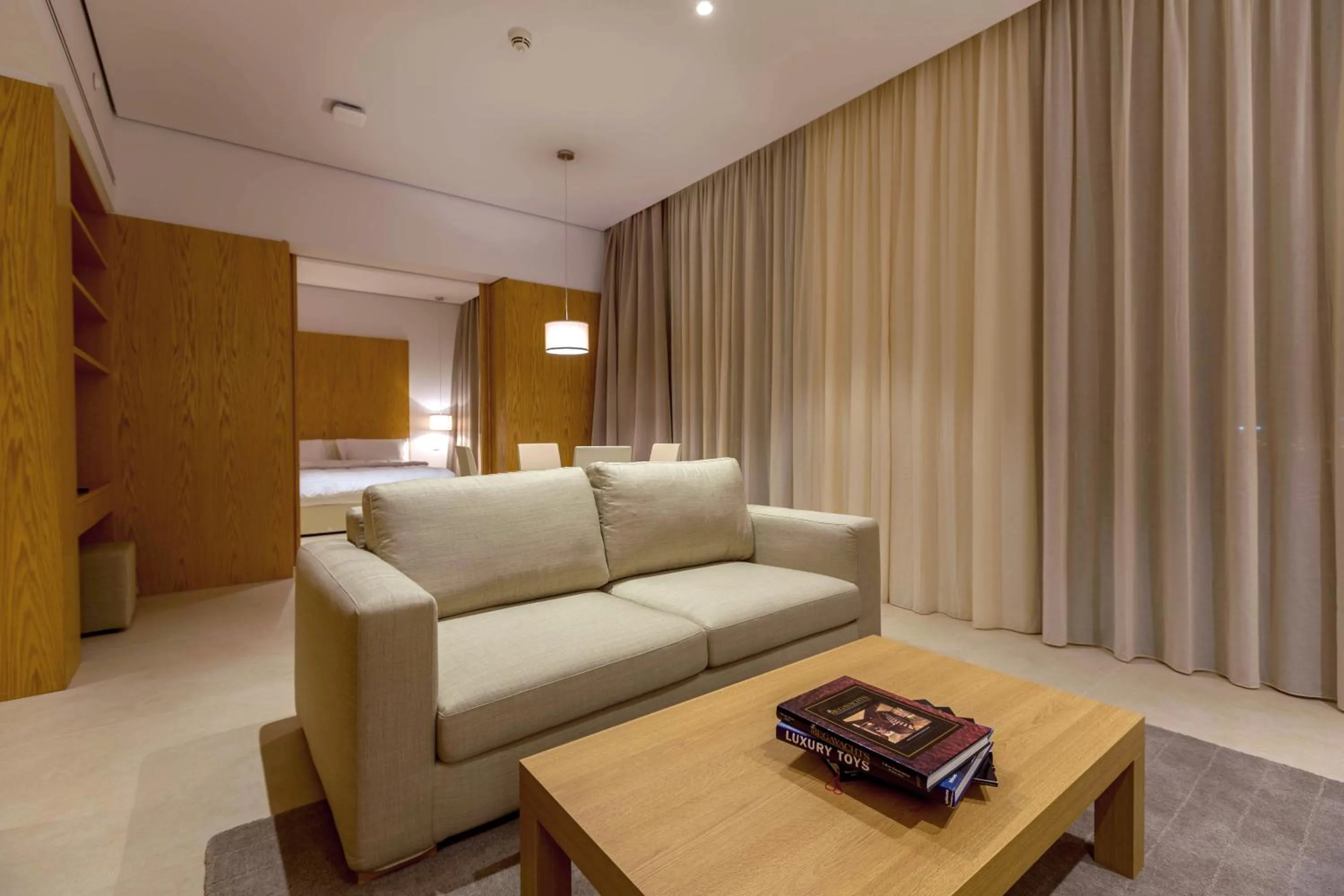 Living room in Delta Hotel Apartments