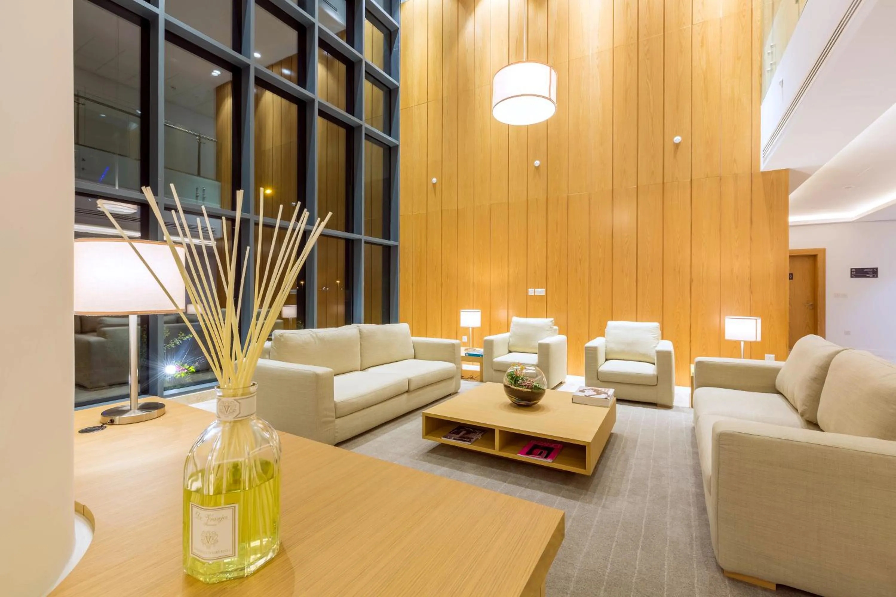 Lobby or reception in Delta Hotel Apartments