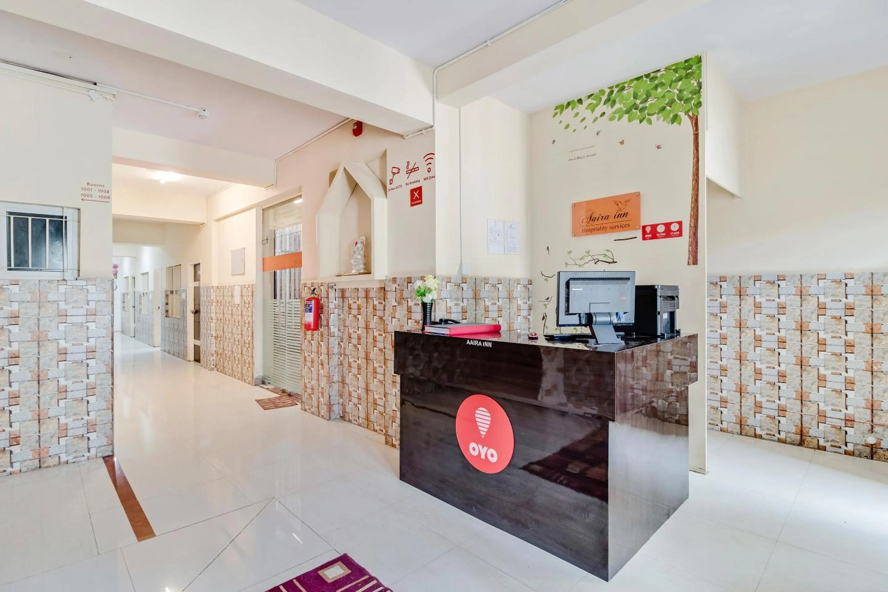 Lobby or reception in Hotel O Aaira Inn