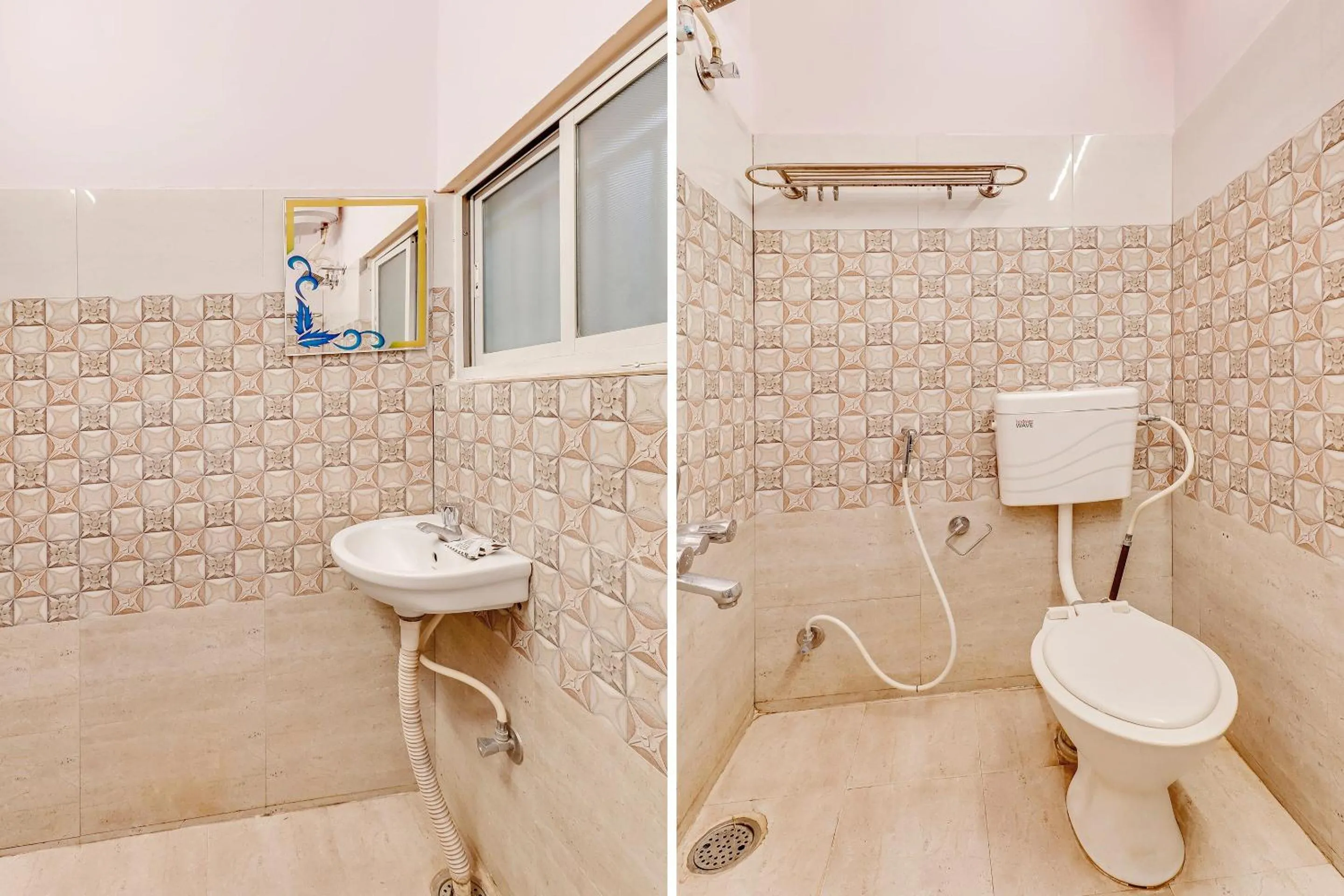 Bathroom in Hotel O Aaira Inn