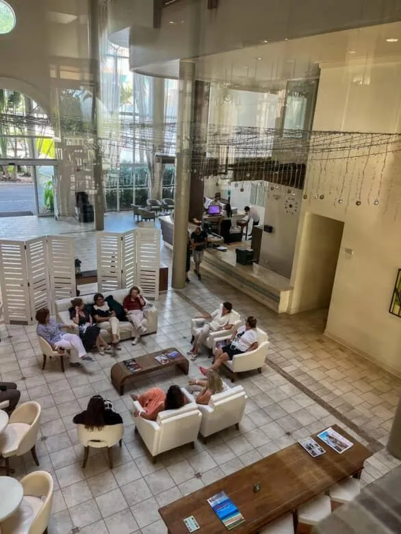 Lobby or reception in Hotel Torres da Cachoeira