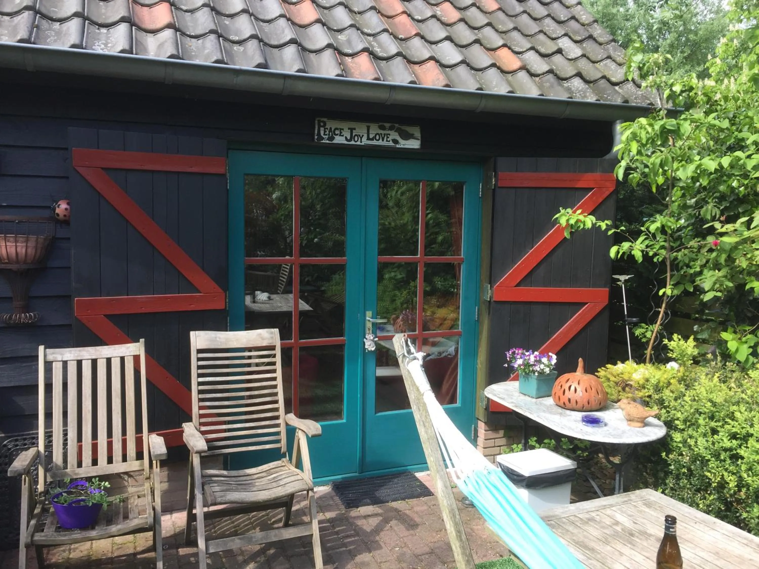 Balcony/Terrace in B&B Bij de Boomgaard