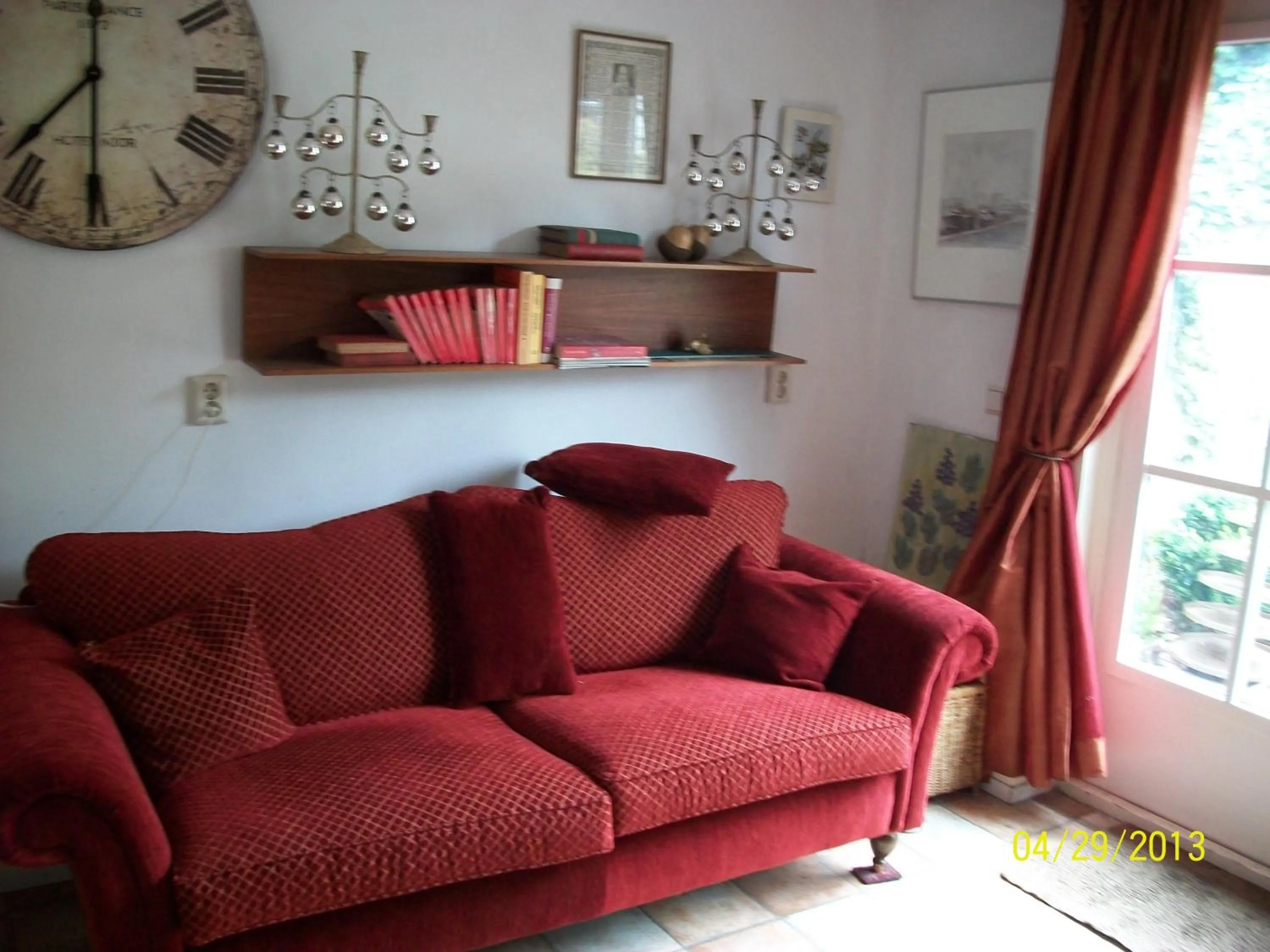 Living room in B&B Bij de Boomgaard