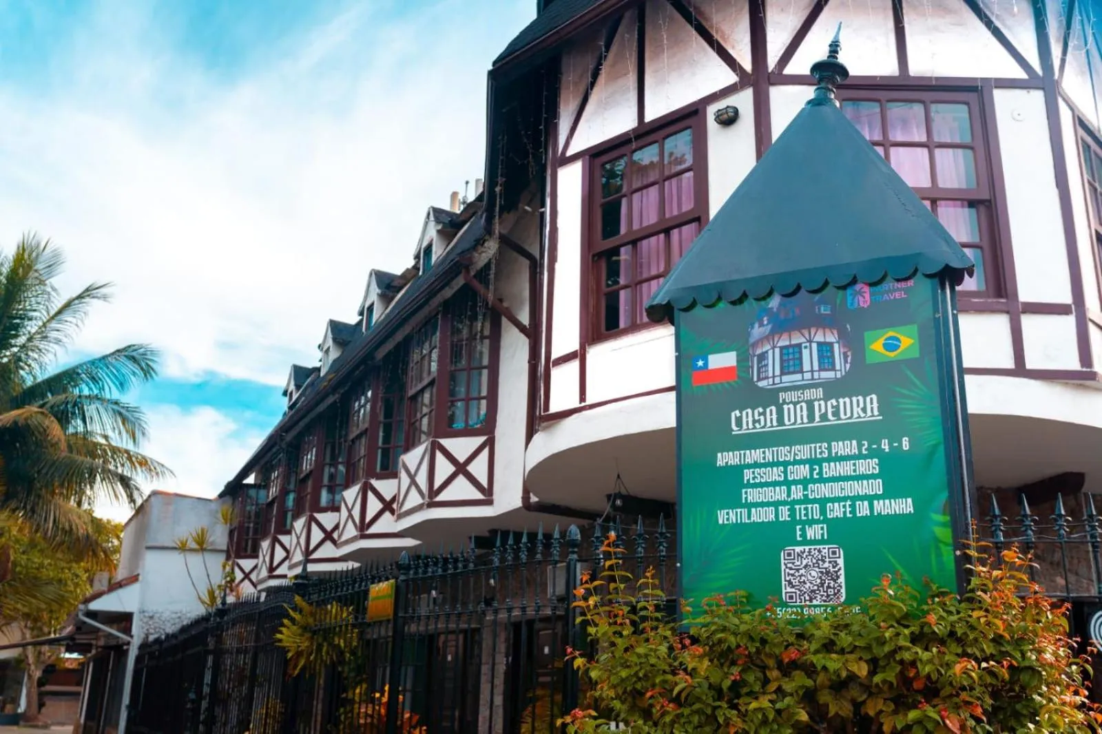 Property building in Pousada Casa da Pedra