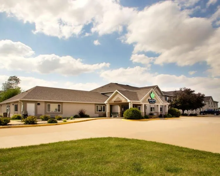 Property building in EverSpring Inn & Suites