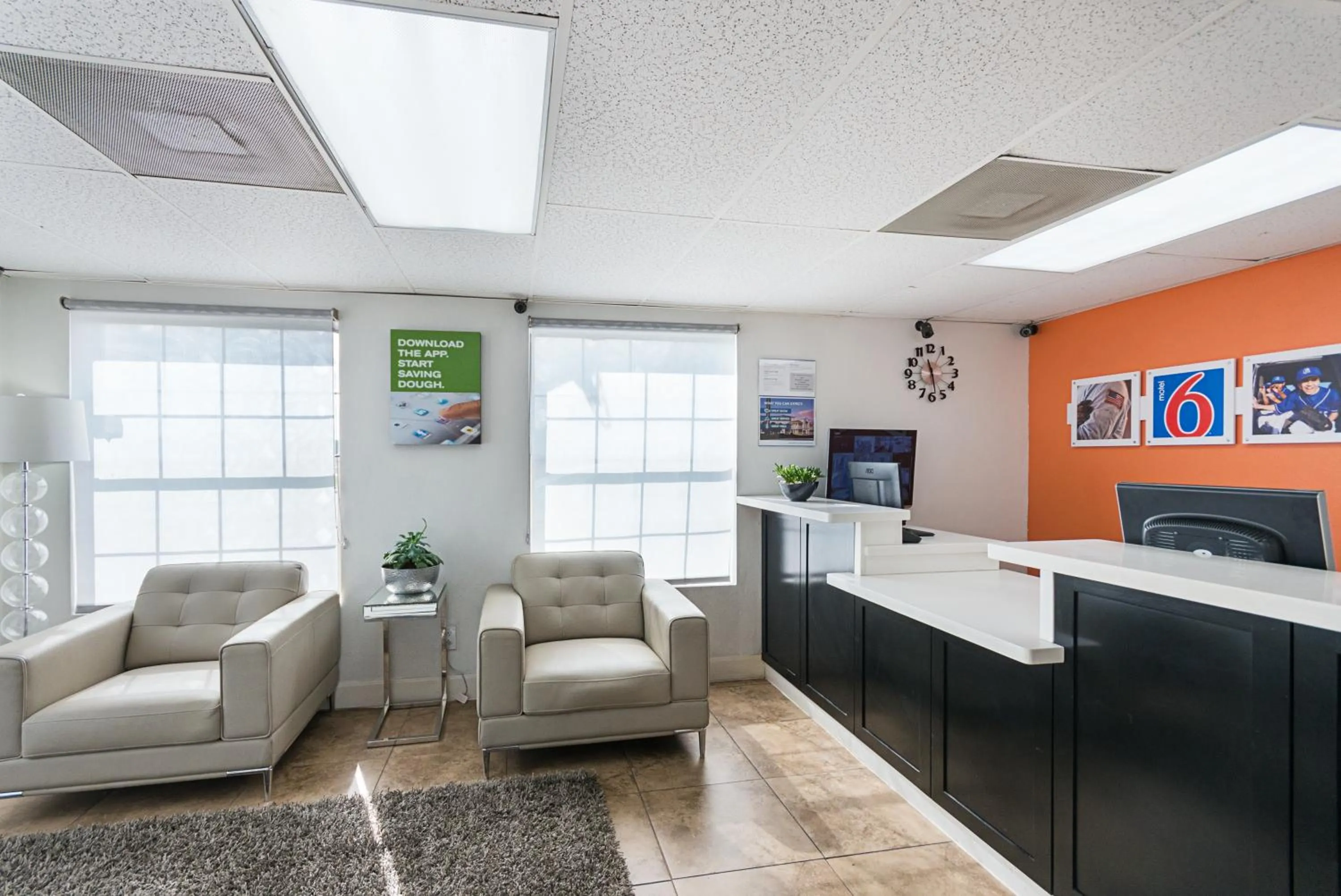 Lobby or reception in Motel 6-Livingston, TX