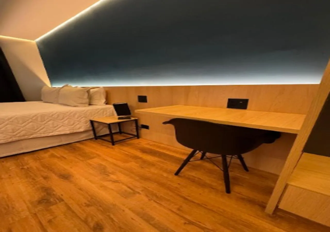 Bed in Minas Garden Hotel