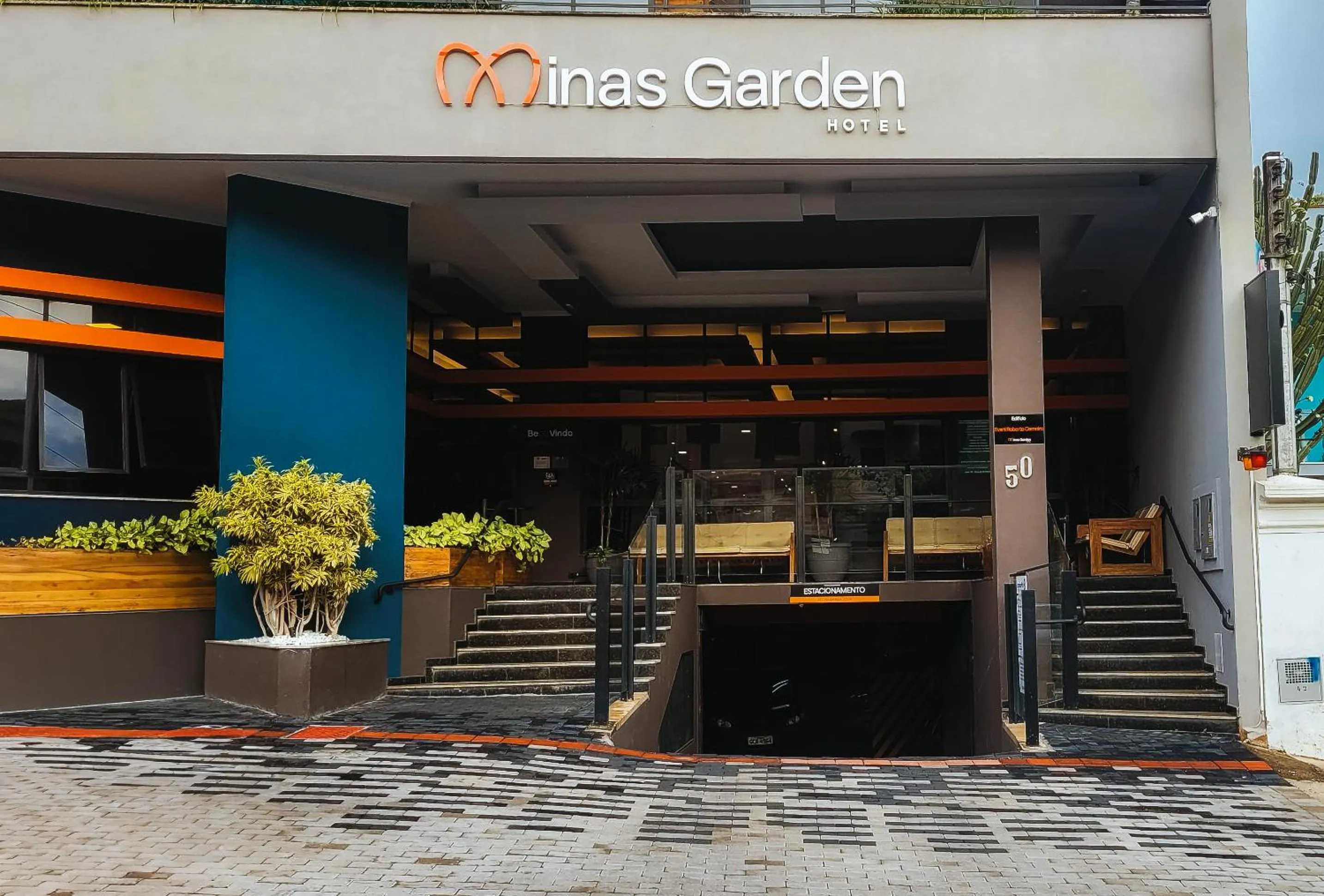 Facade/entrance in Minas Garden Hotel