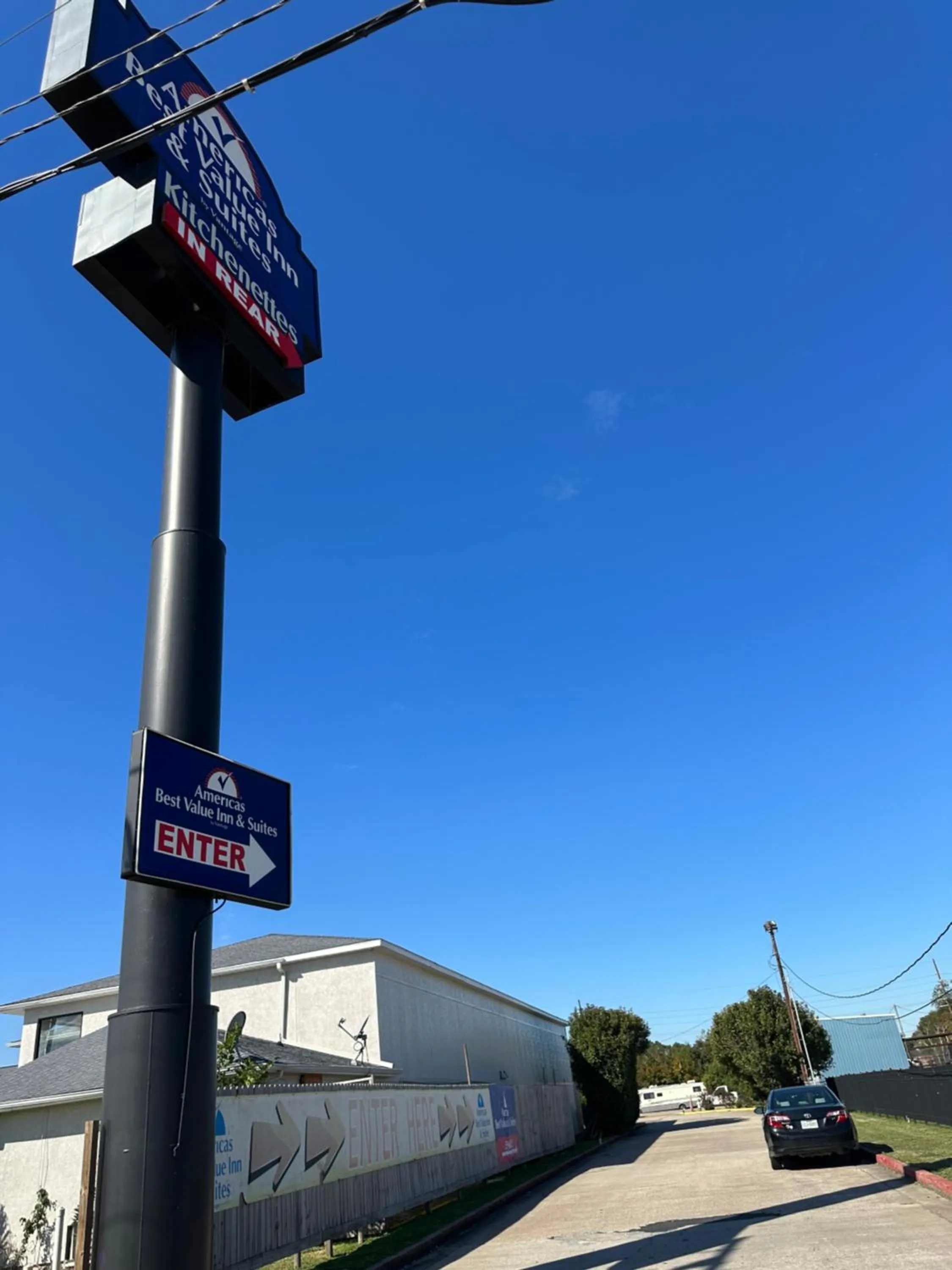 Property logo or sign in Americas Best Value Inn and Suites Groves