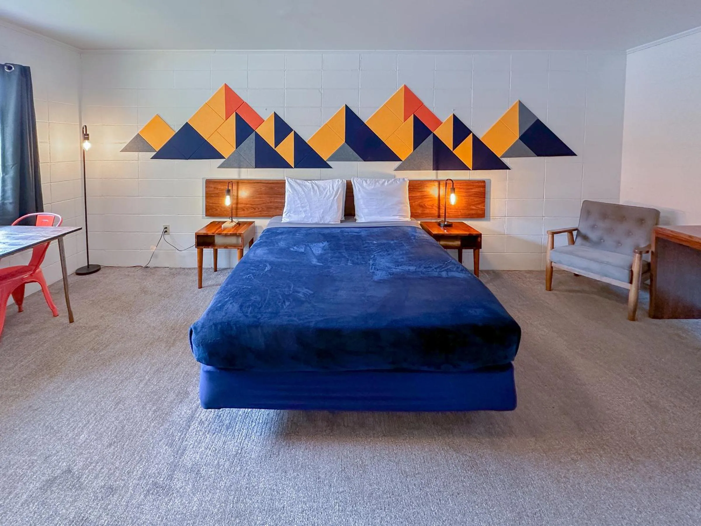 Bed in The Wanderoo Lodge