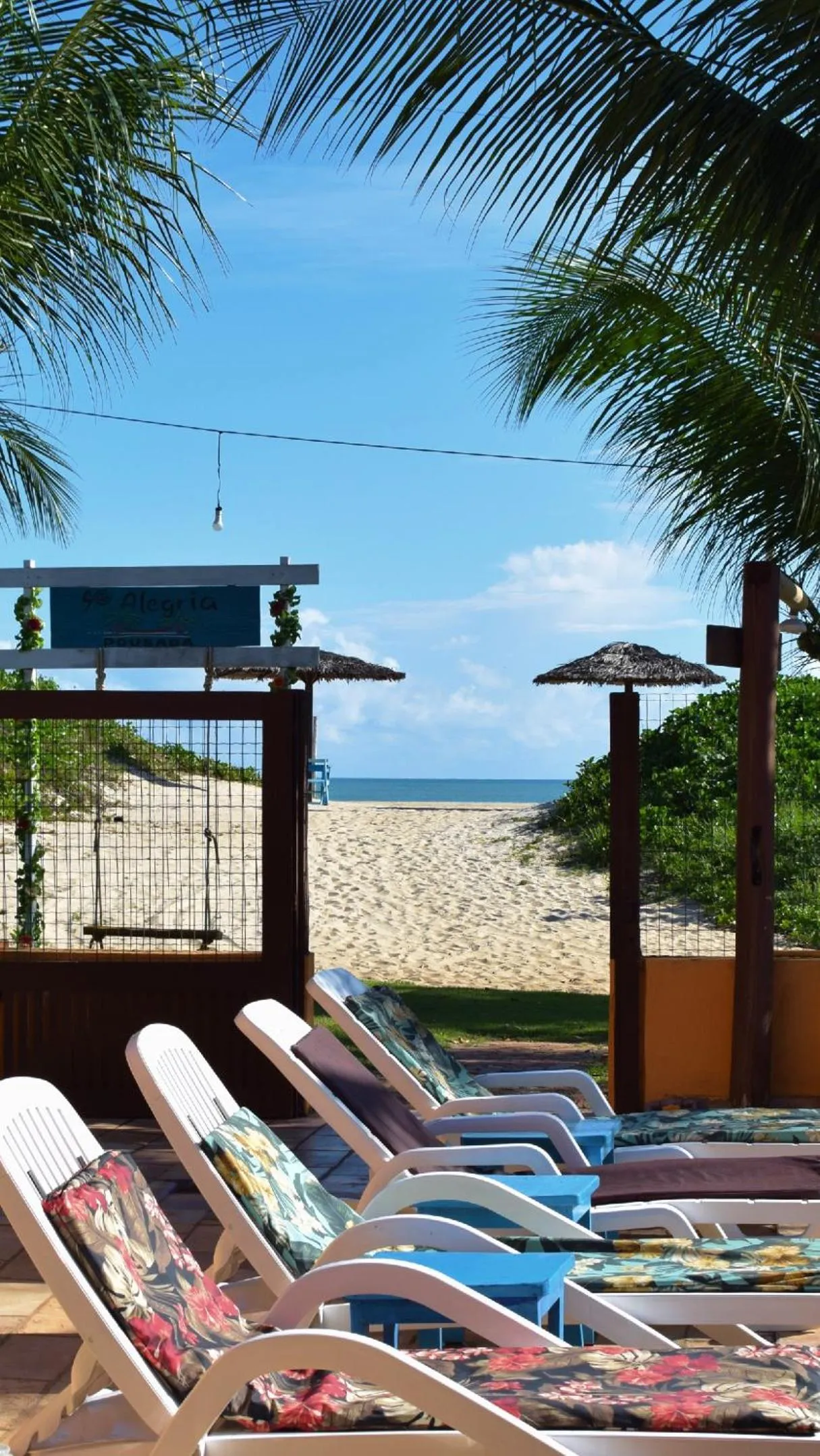 Beach in Pousada Só Alegria