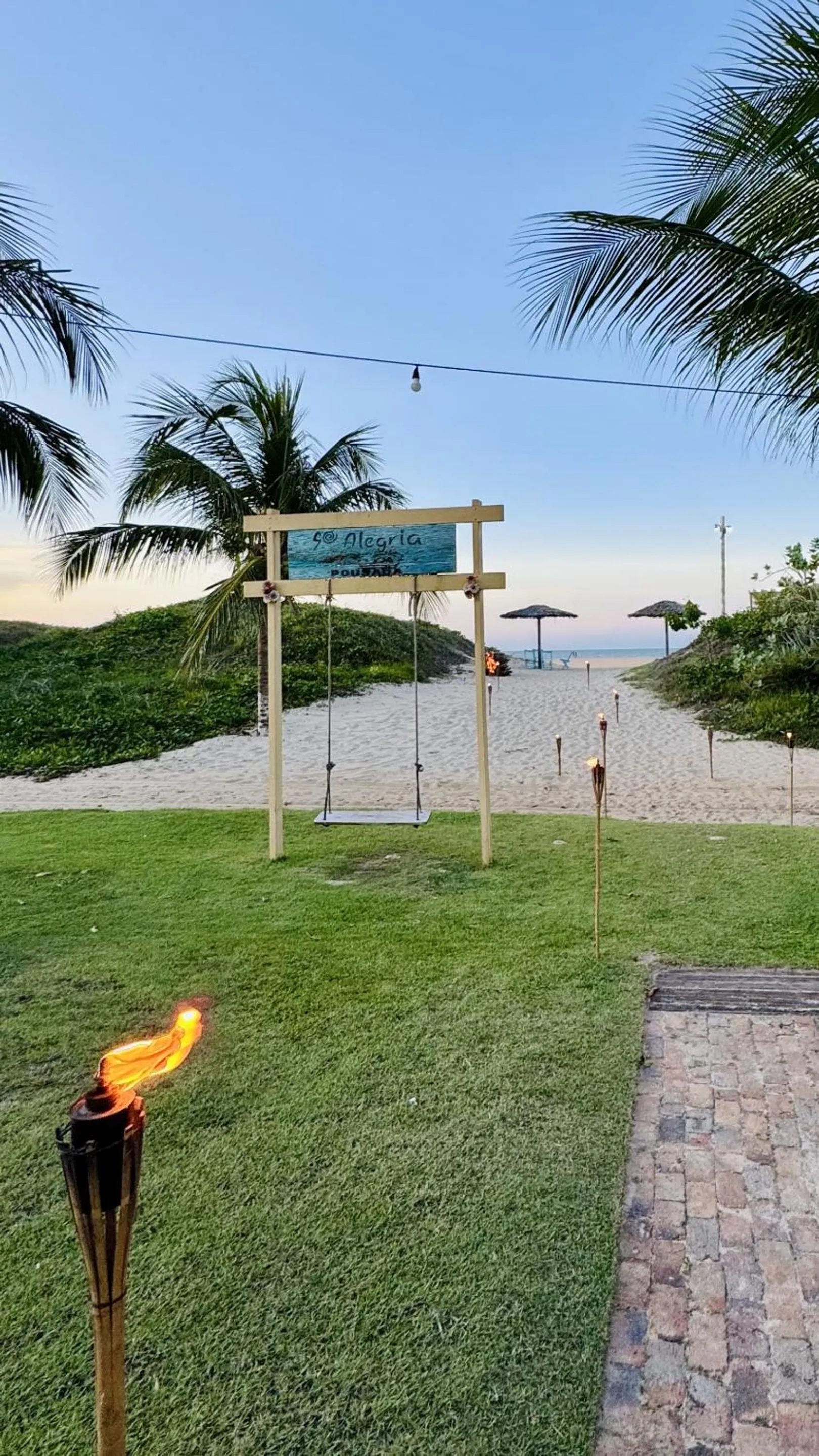 Garden in Pousada Só Alegria