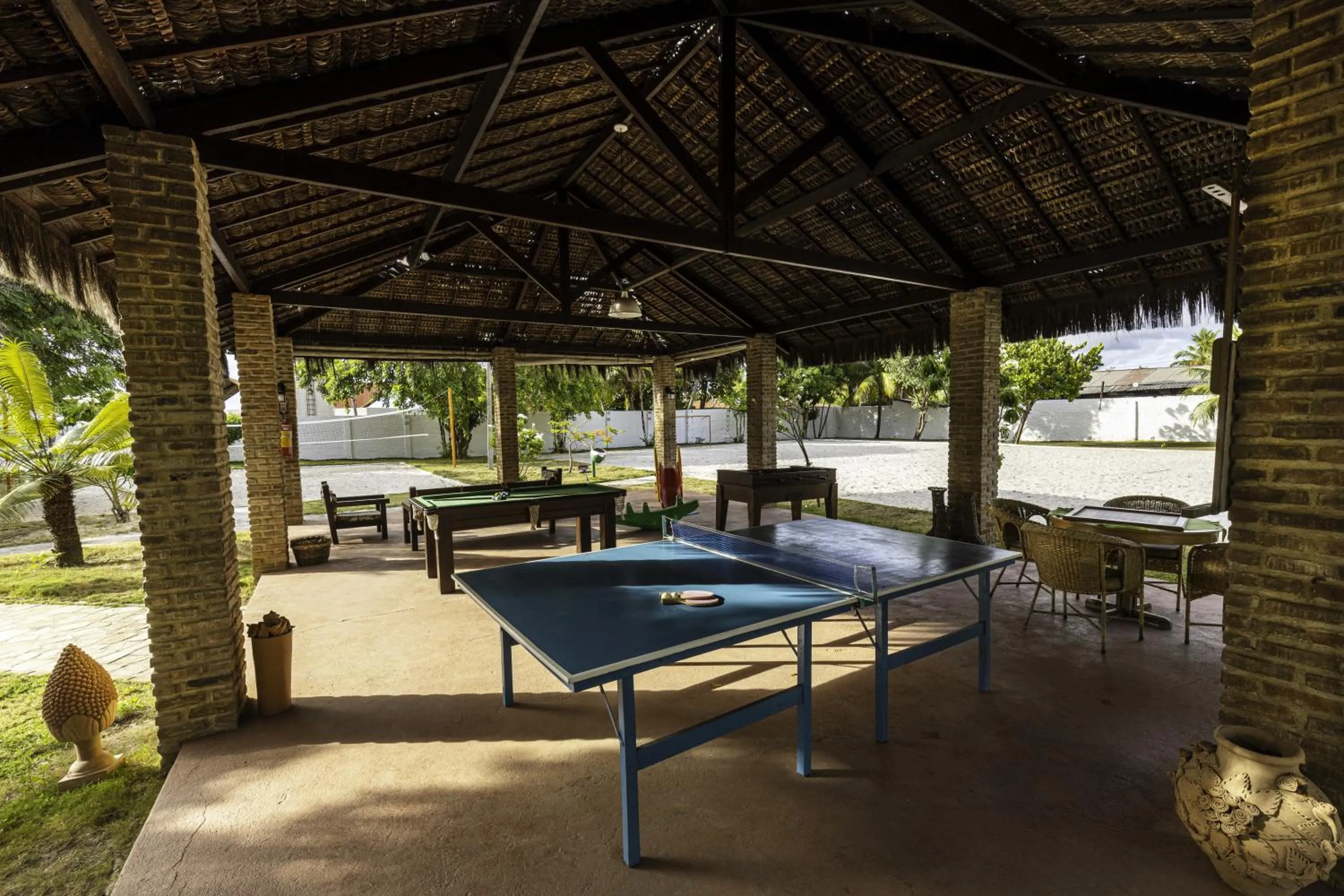 Table tennis in Orange Praia Hotel