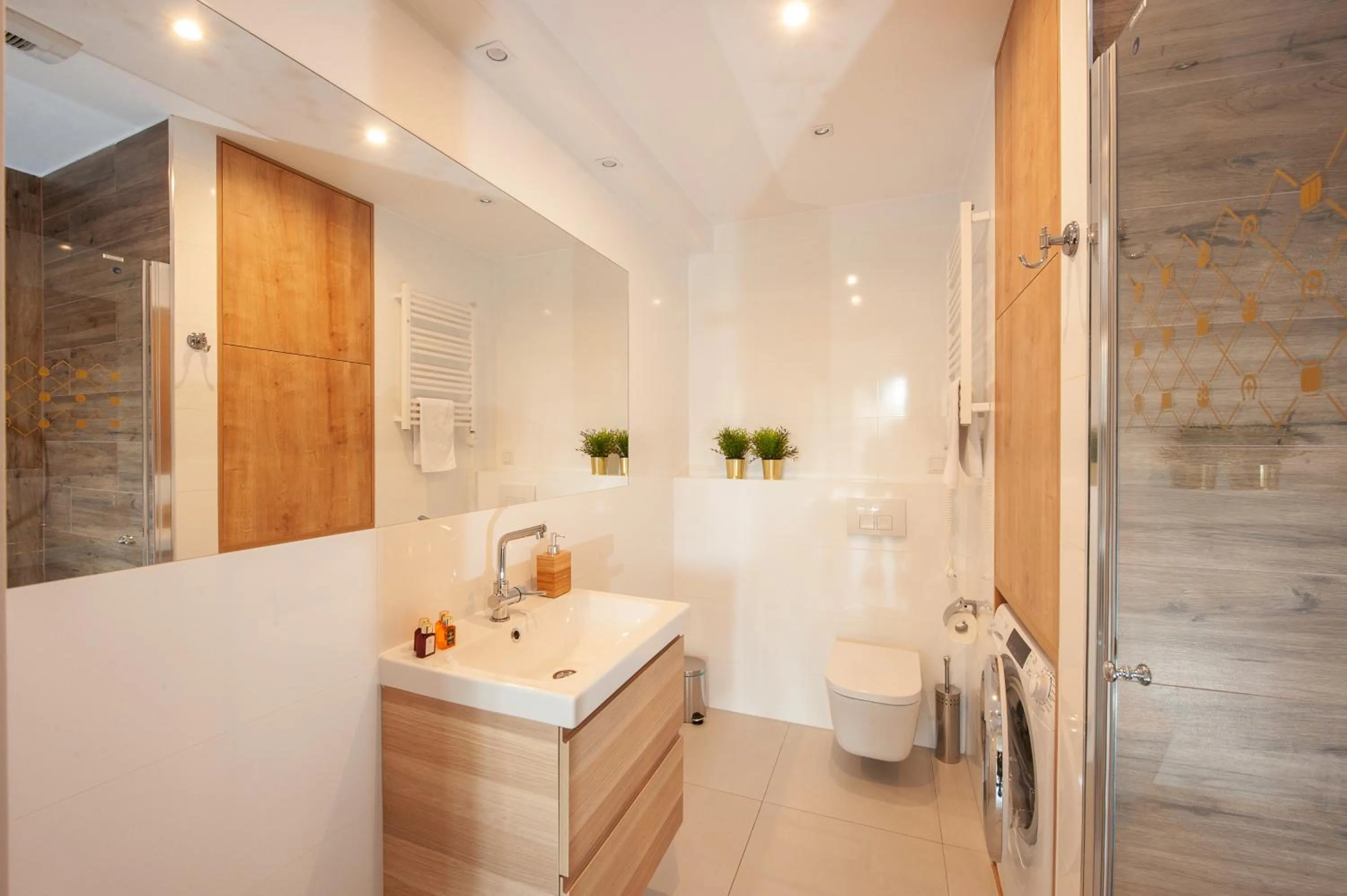 Toilet in Browar Lubicz Residence