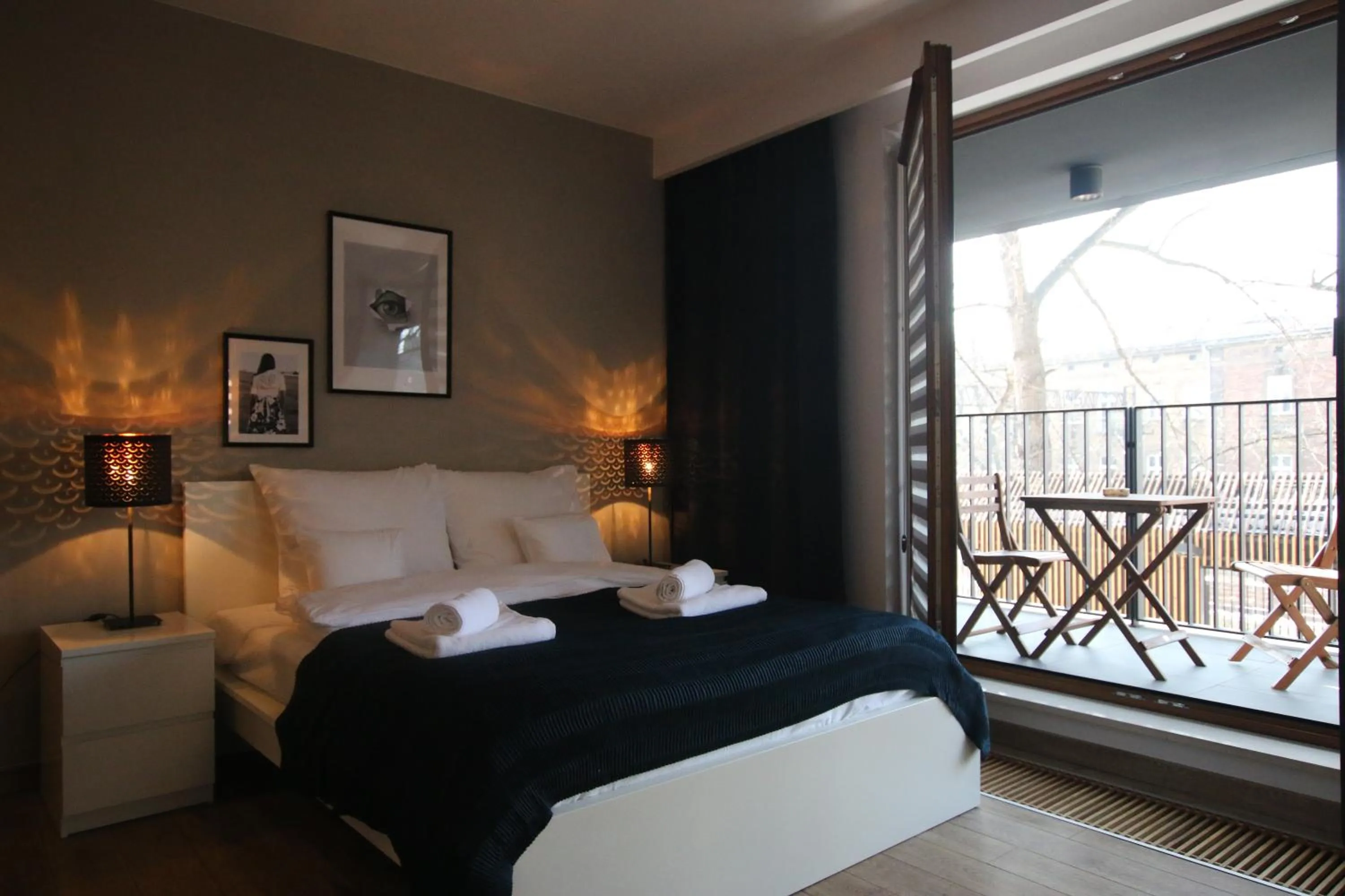 Bed in Browar Lubicz Residence