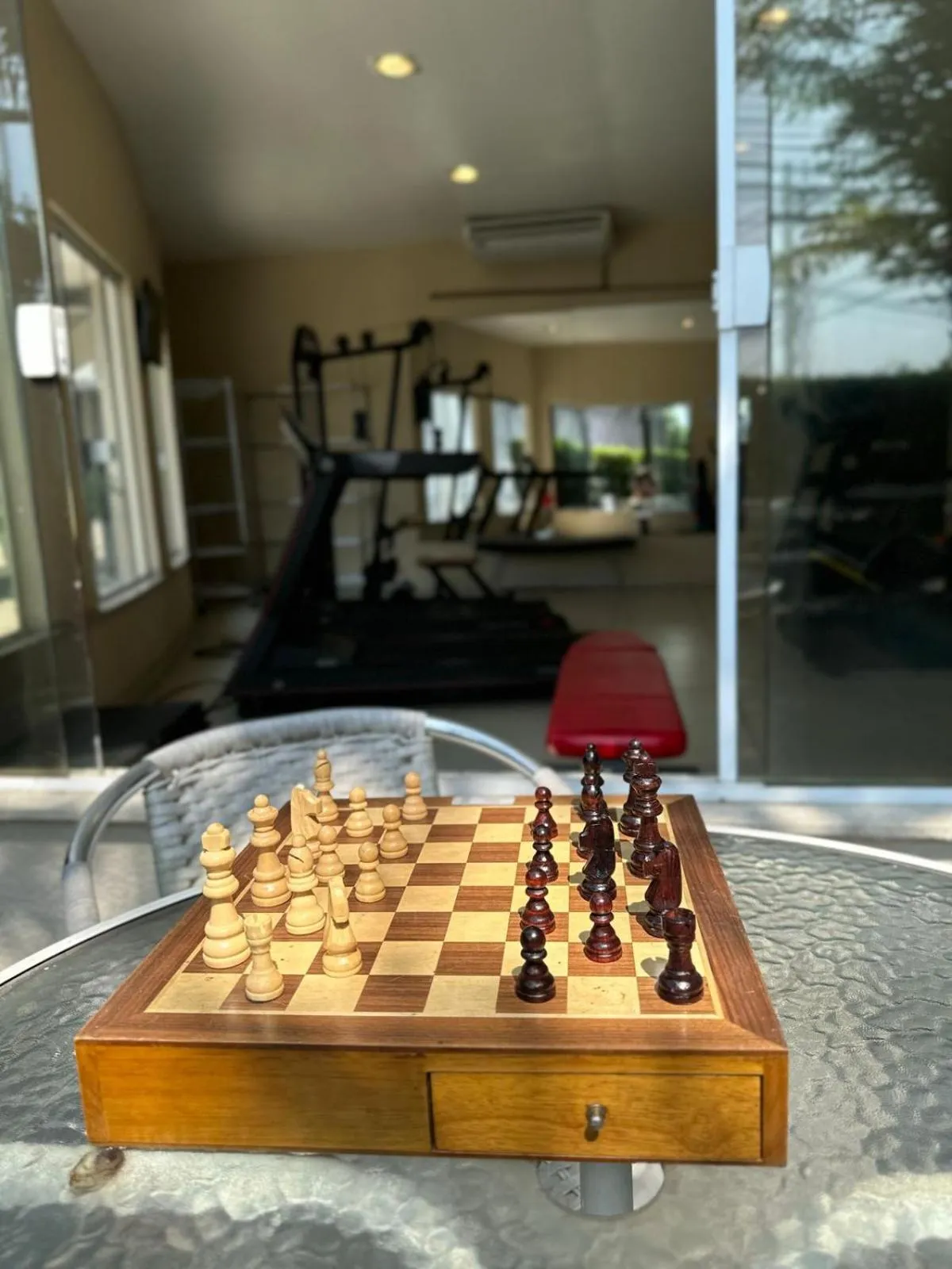 Seating area in Grande Hotel Itaguaí