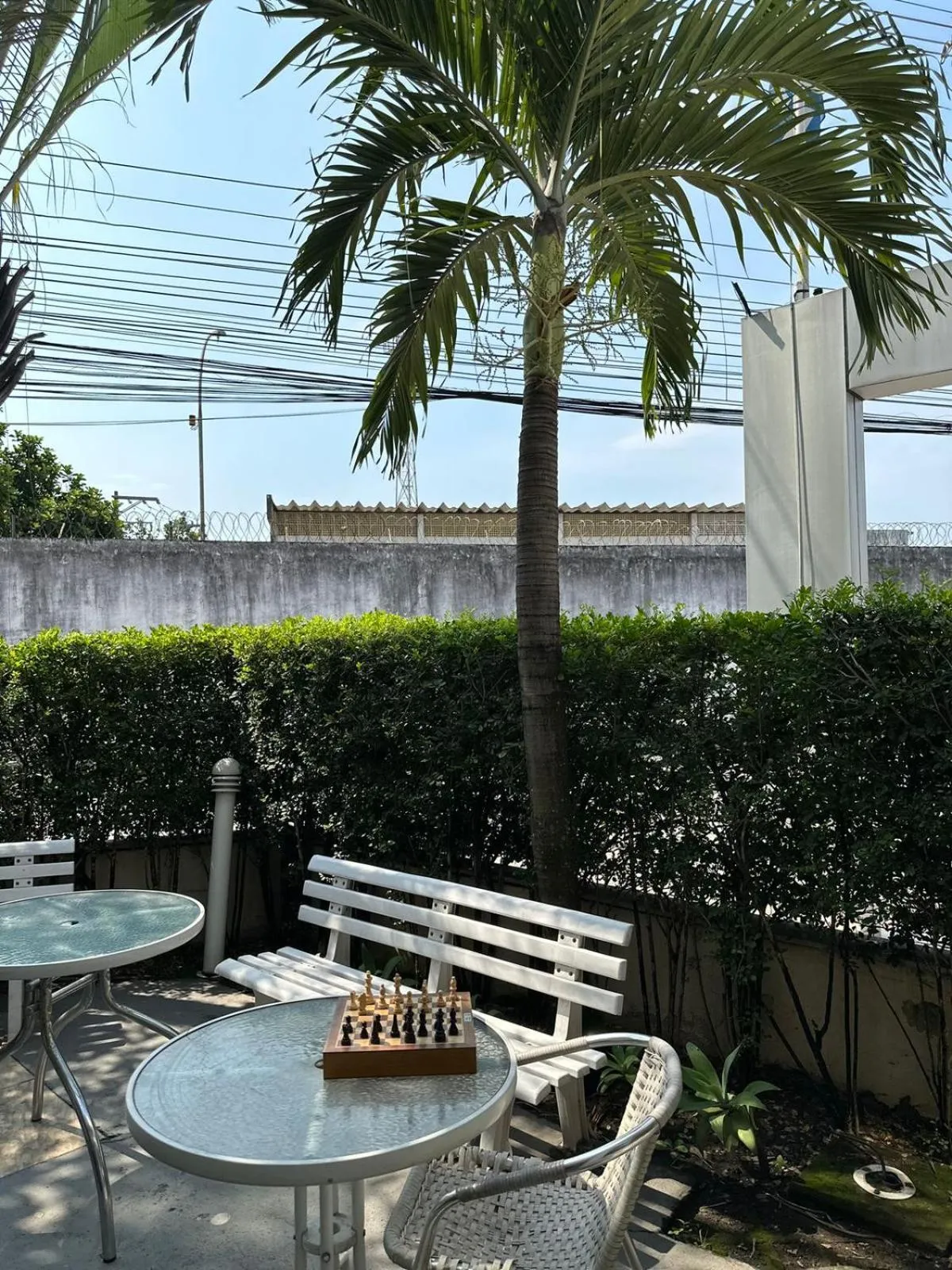 Seating area in Grande Hotel Itaguaí