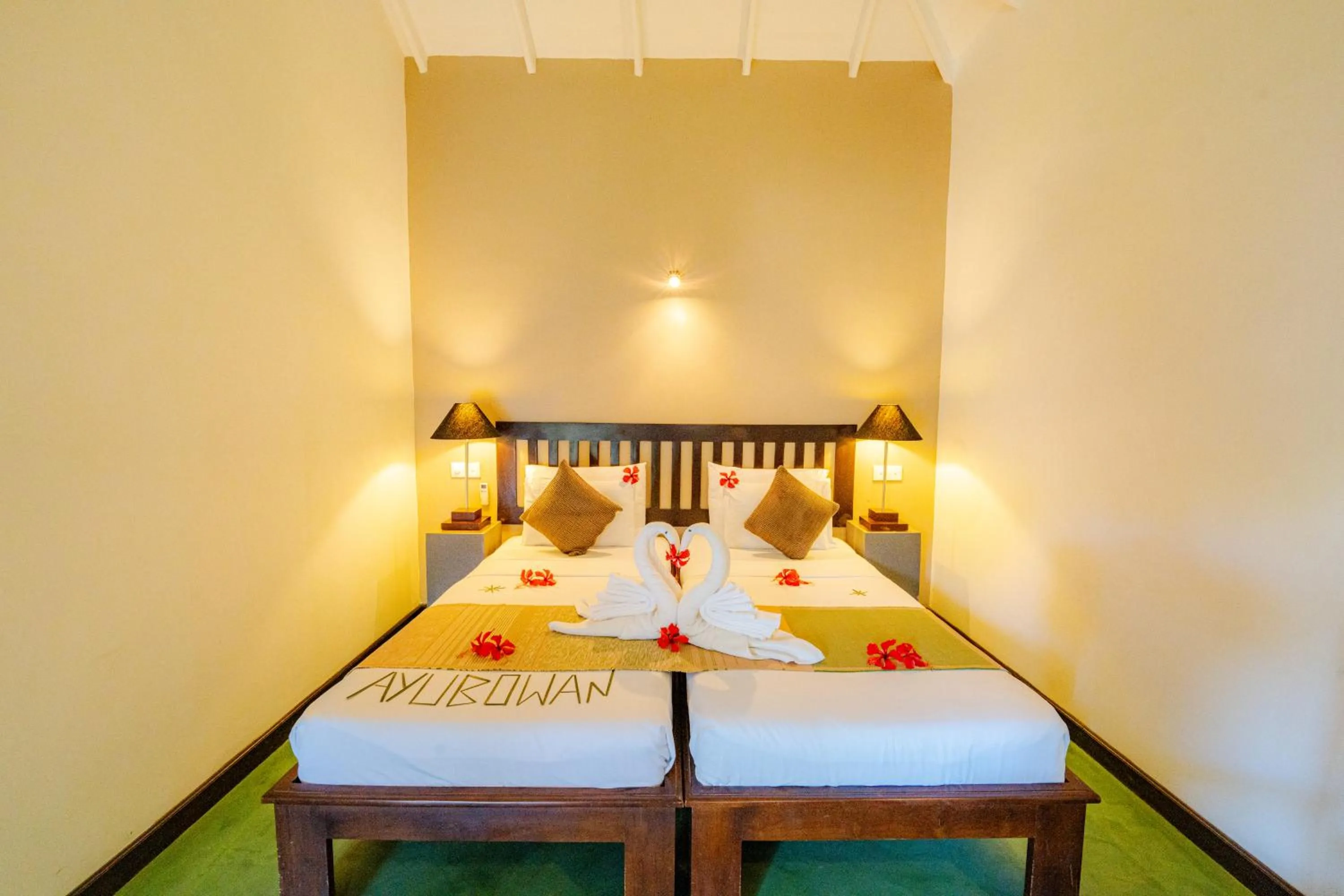 Bed in Kassapa Lions Rock