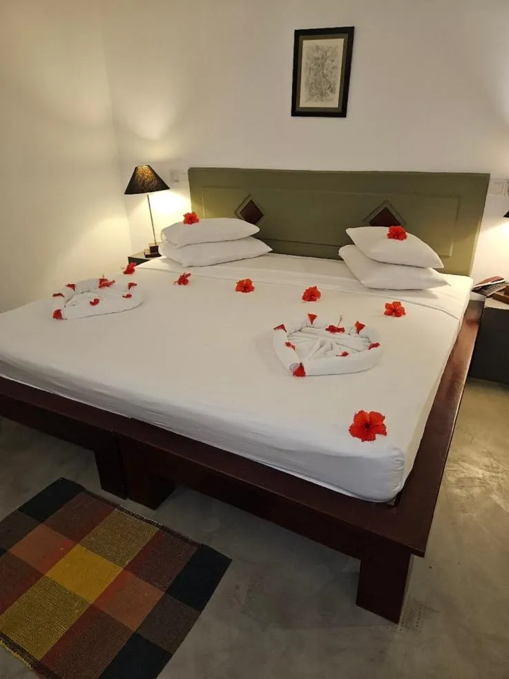 Bed in Kassapa Lions Rock