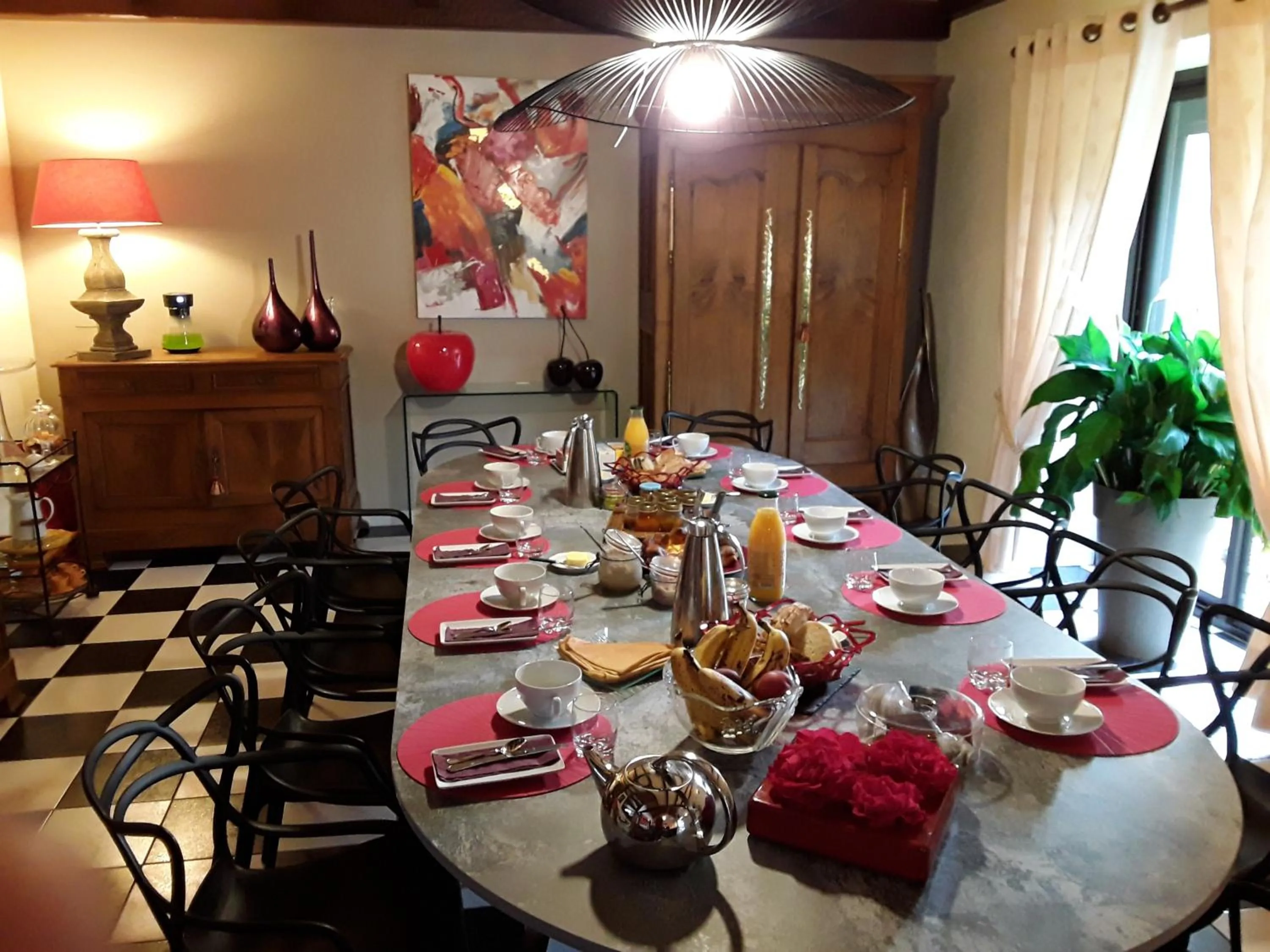 Breakfast in Chez Herveline Le Fer - Chambres et table d'hôtes