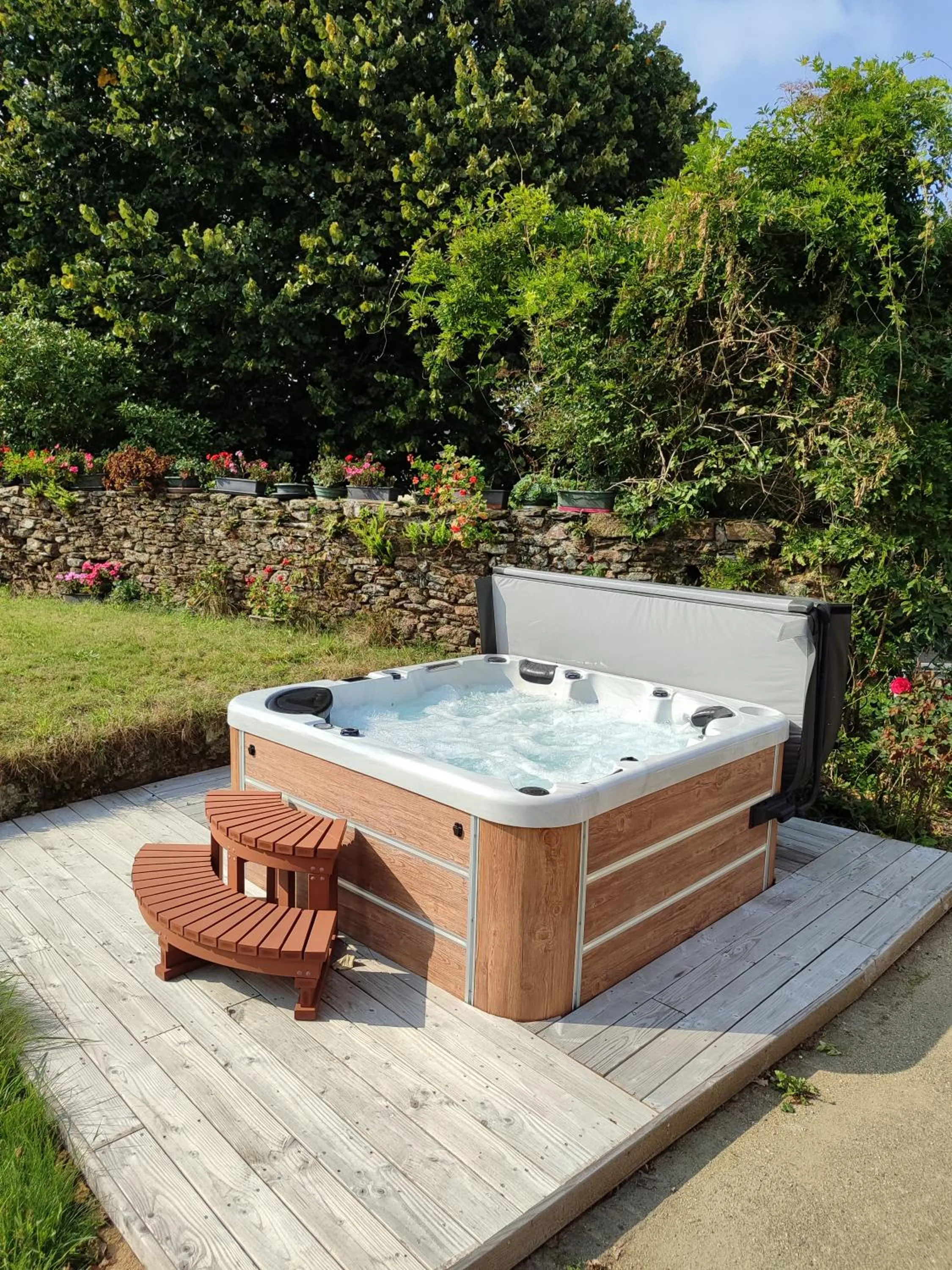 Spa and wellness centre/facilities in Chez Herveline Le Fer - Chambres et table d'hôtes