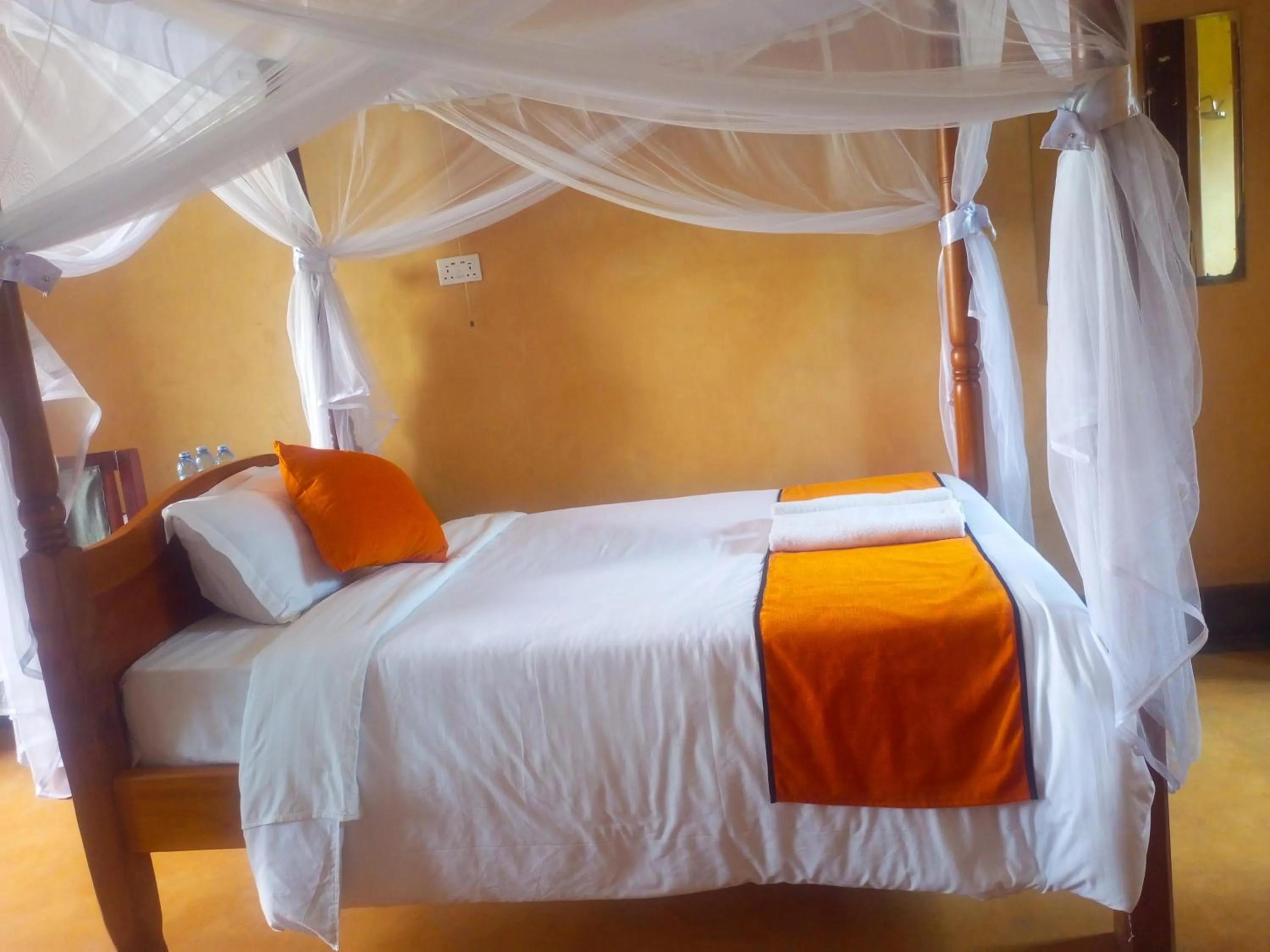 Bed in New Court View Hotel