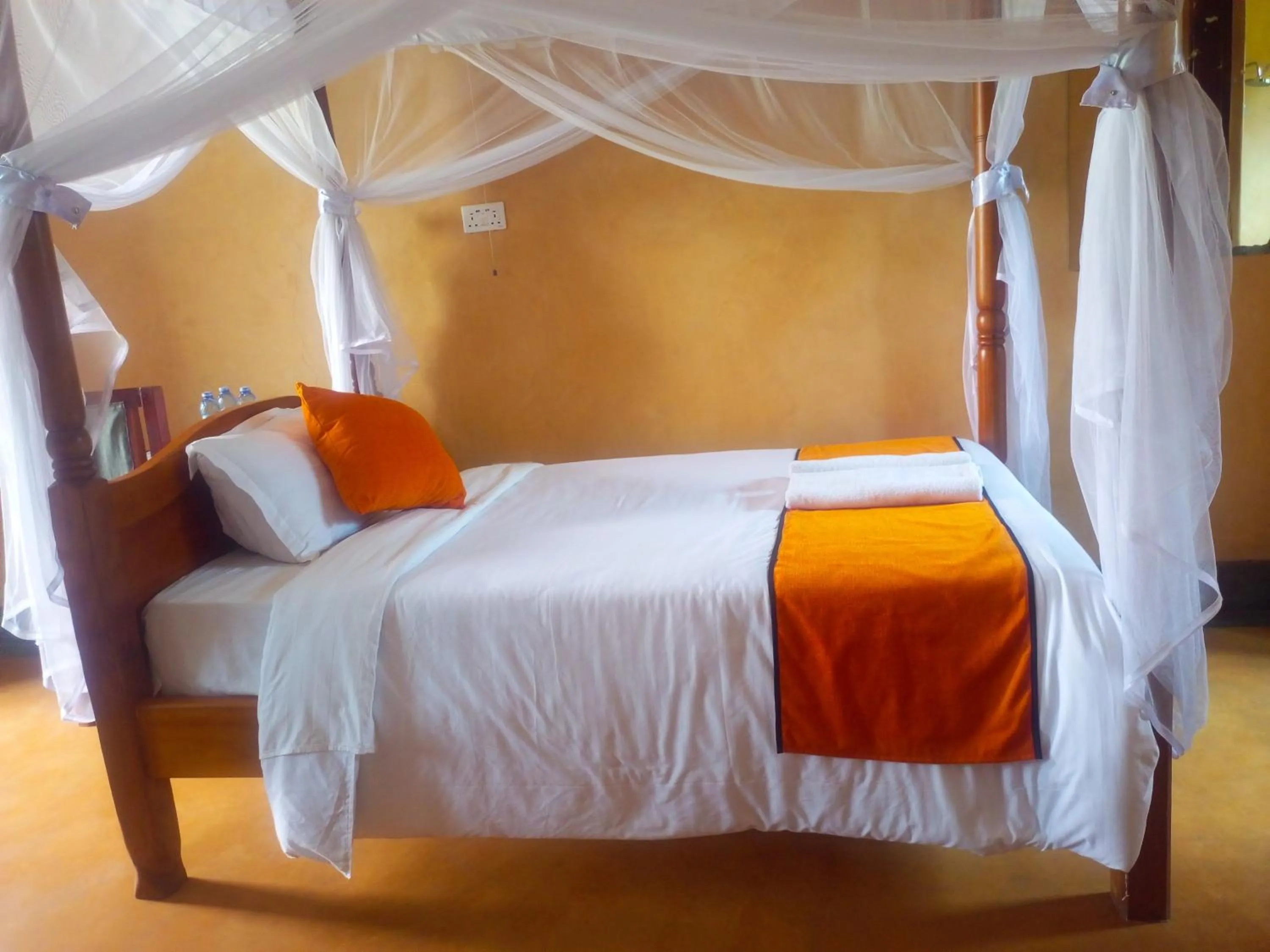 Bed in New Court View Hotel