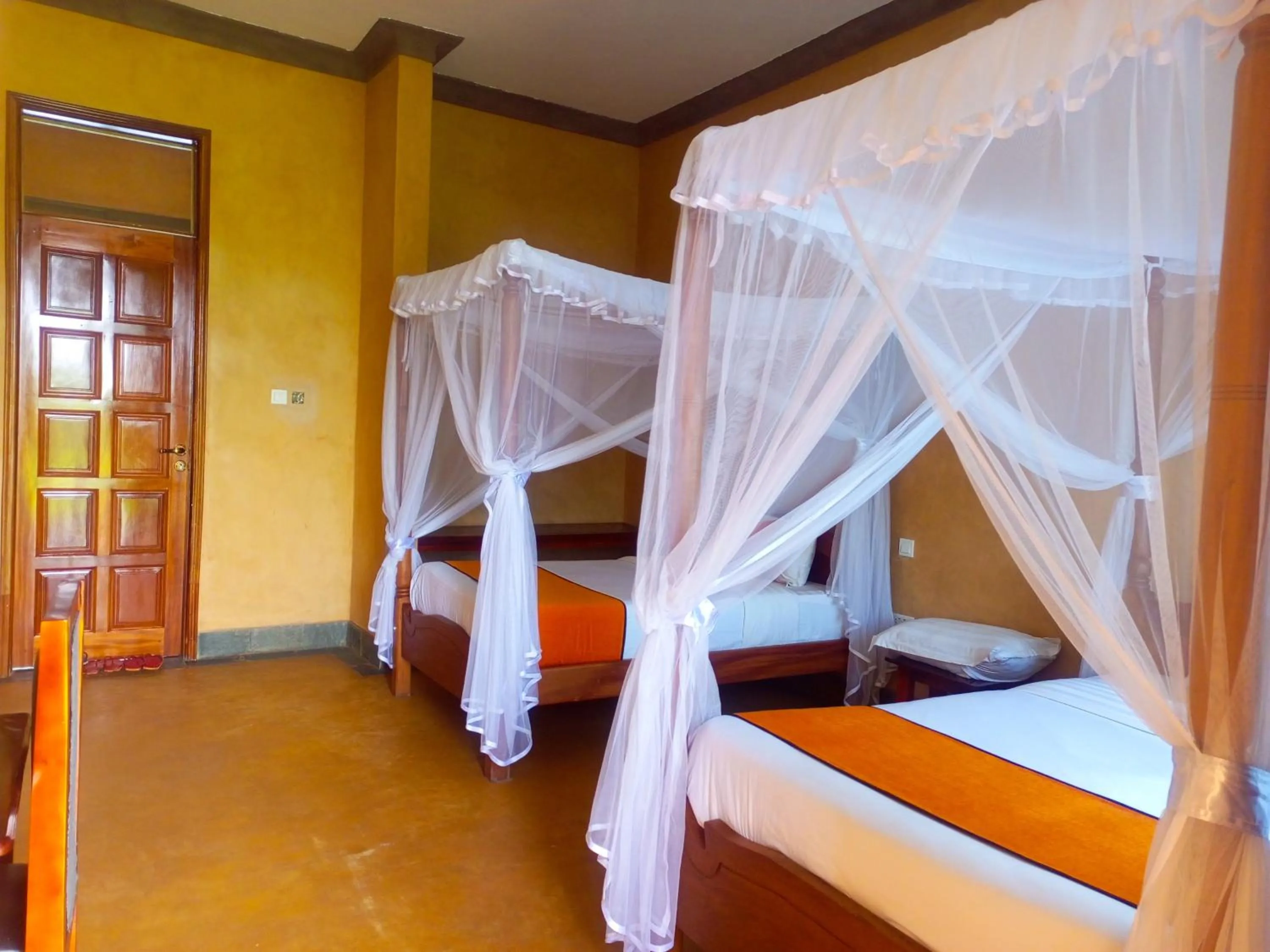 Bed in New Court View Hotel