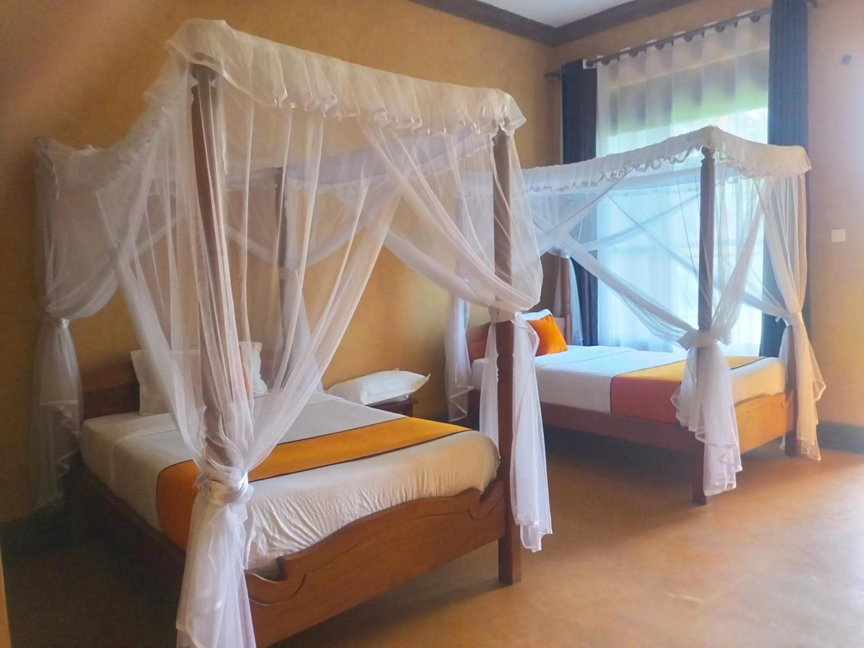 Bed in New Court View Hotel