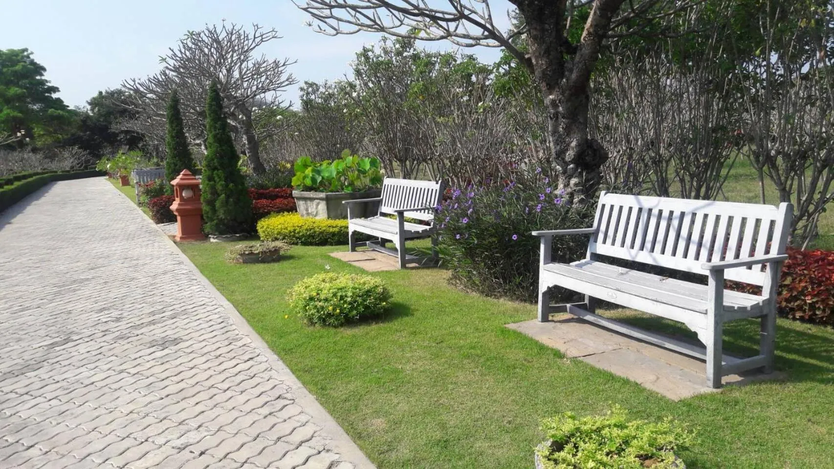 Garden in Lilawalai Resort