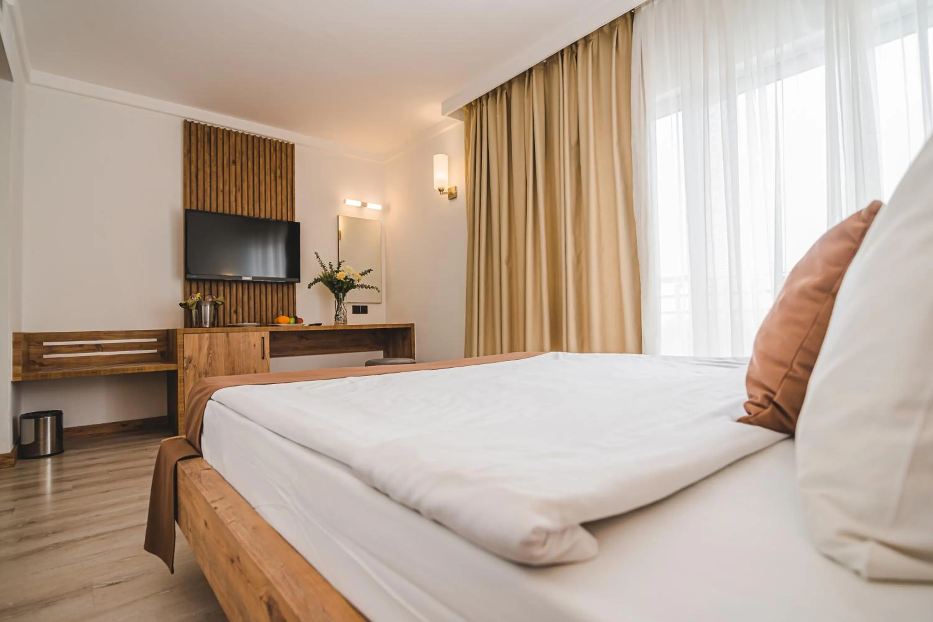 Bed in UPTOWN Büyük Anadolu Girne Hotel