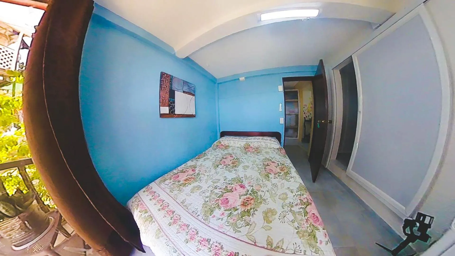 Balcony/Terrace, Bed in Posada Nativa Miss Trinie