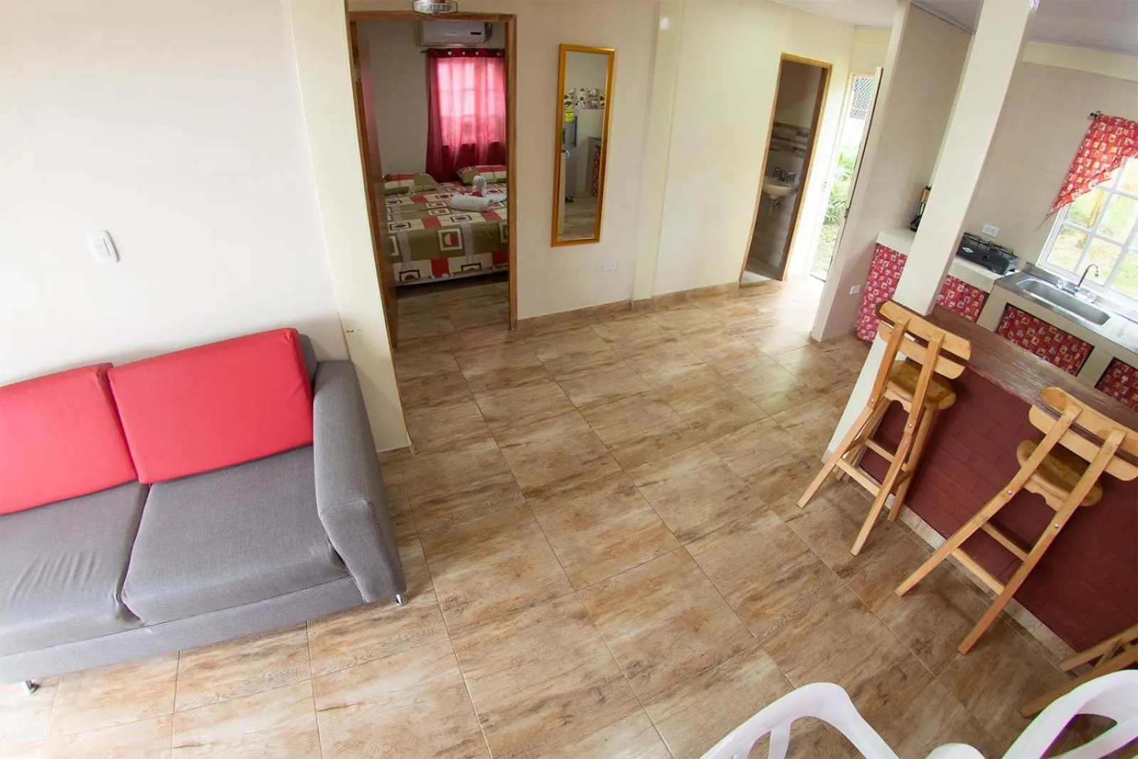 Seating area in Posada Nativa Miss Trinie