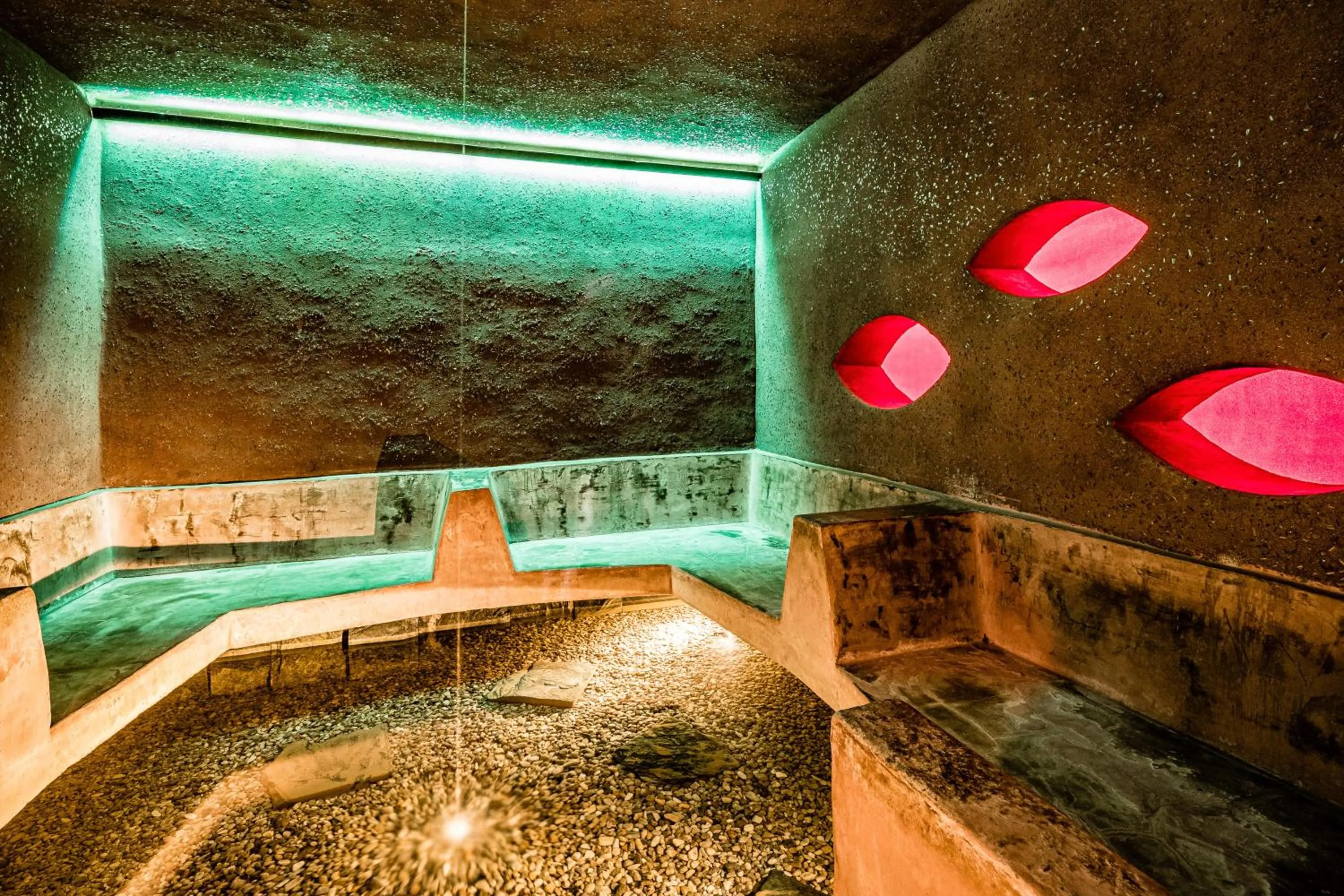 Steam room in Mountain Resort Patzenfeld