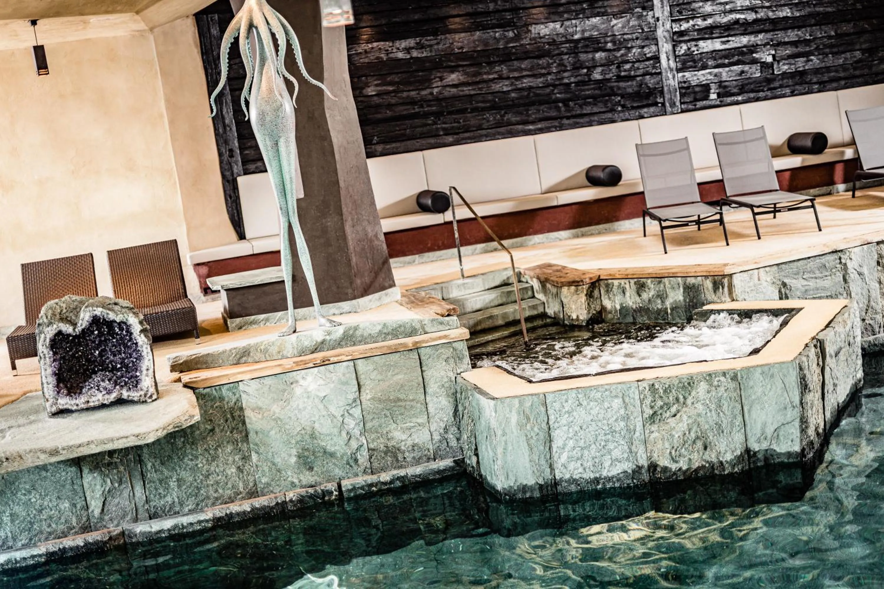 Swimming pool in Mountain Resort Patzenfeld