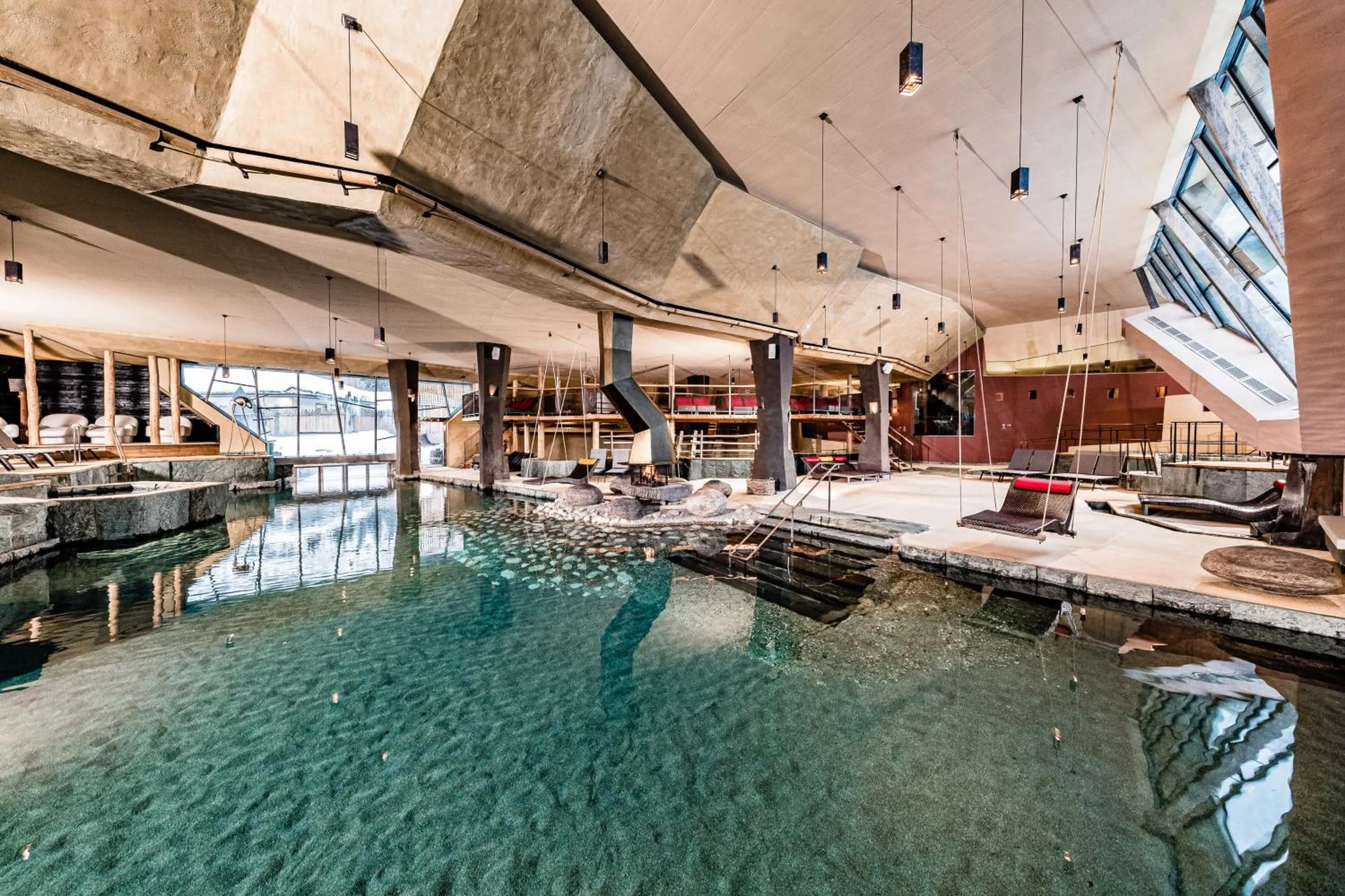 Swimming pool in Mountain Resort Patzenfeld