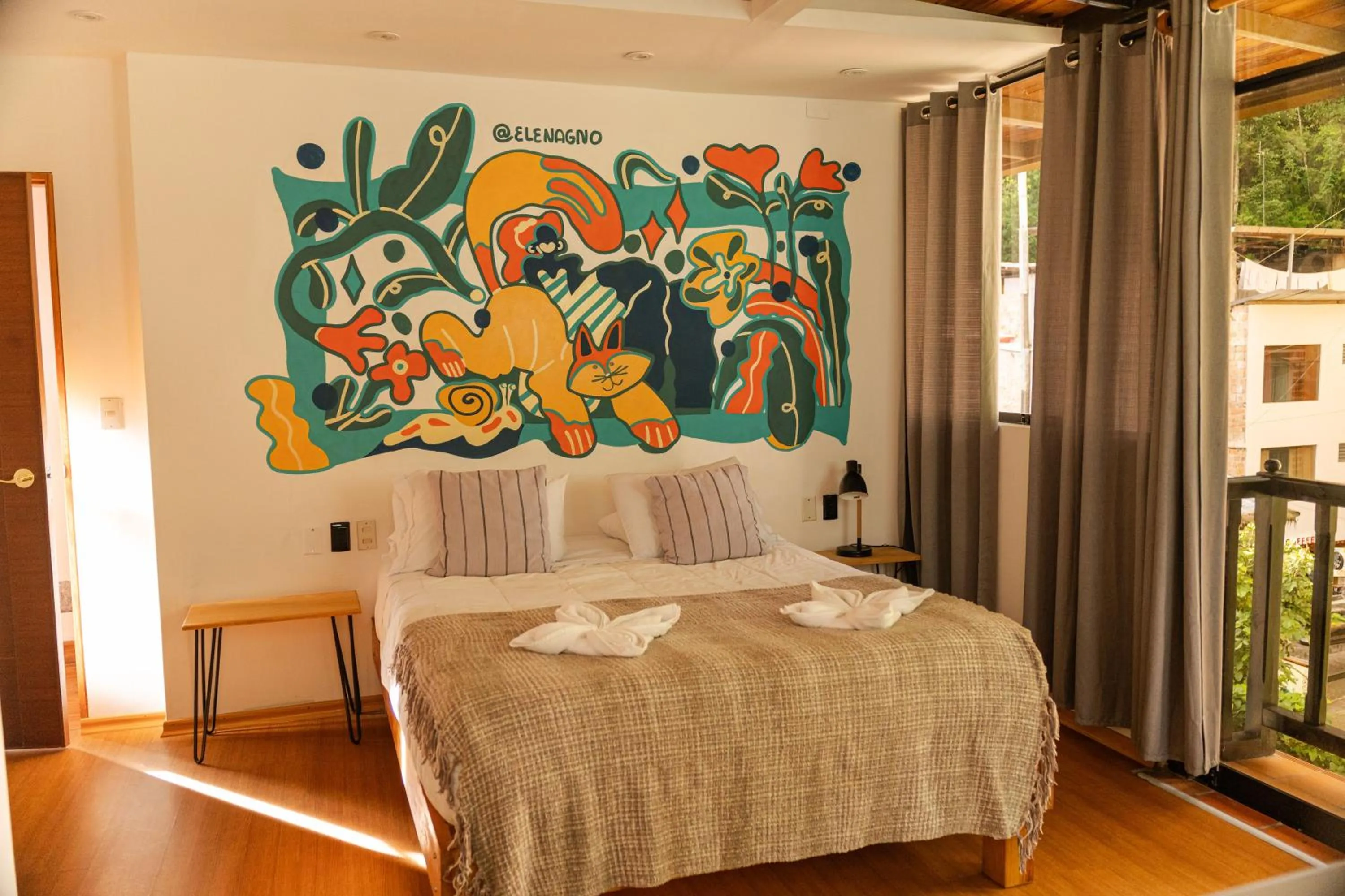 Bedroom, Bed in Supertramp Hostel Machupicchu