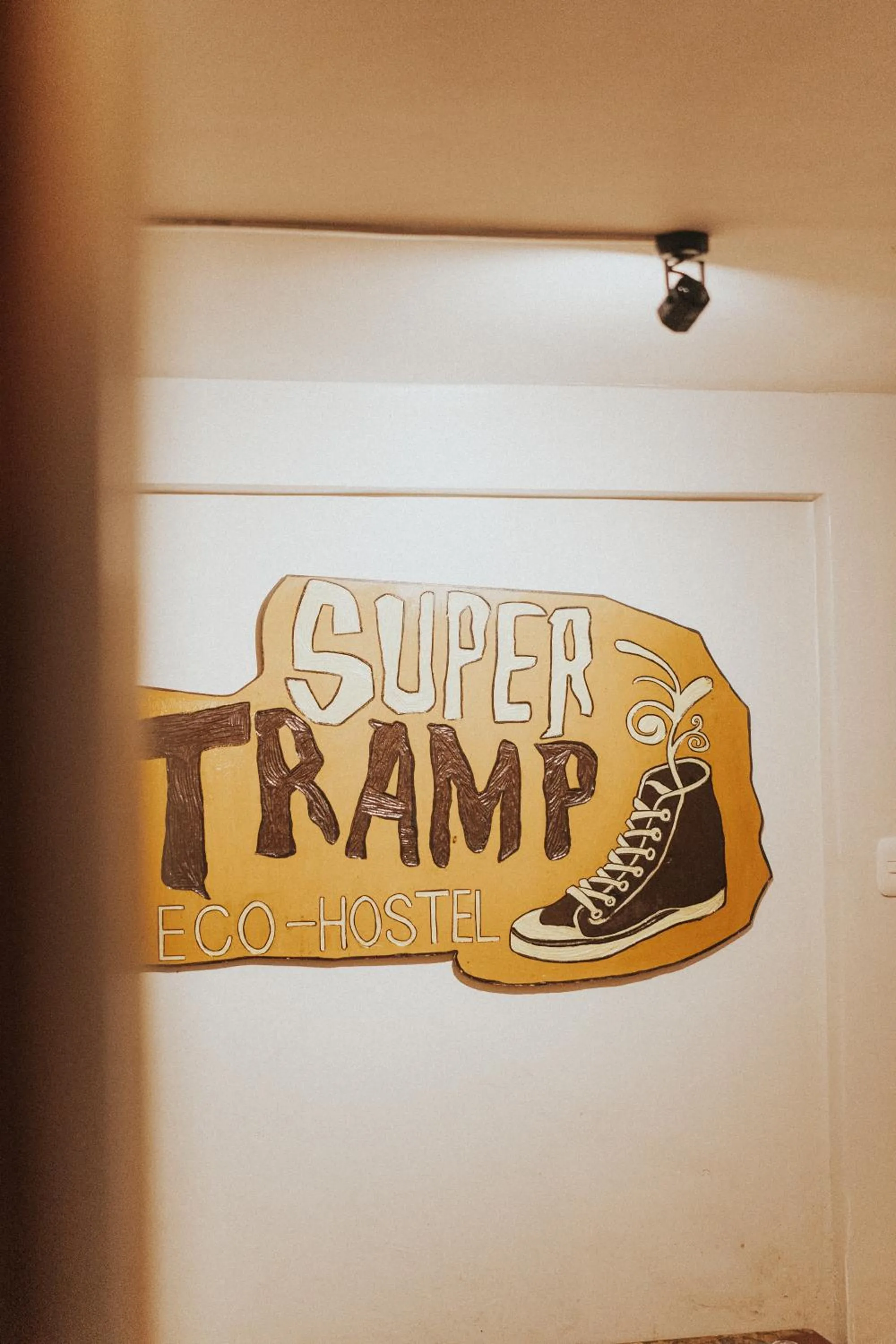 Decorative detail in Supertramp Hostel Machupicchu