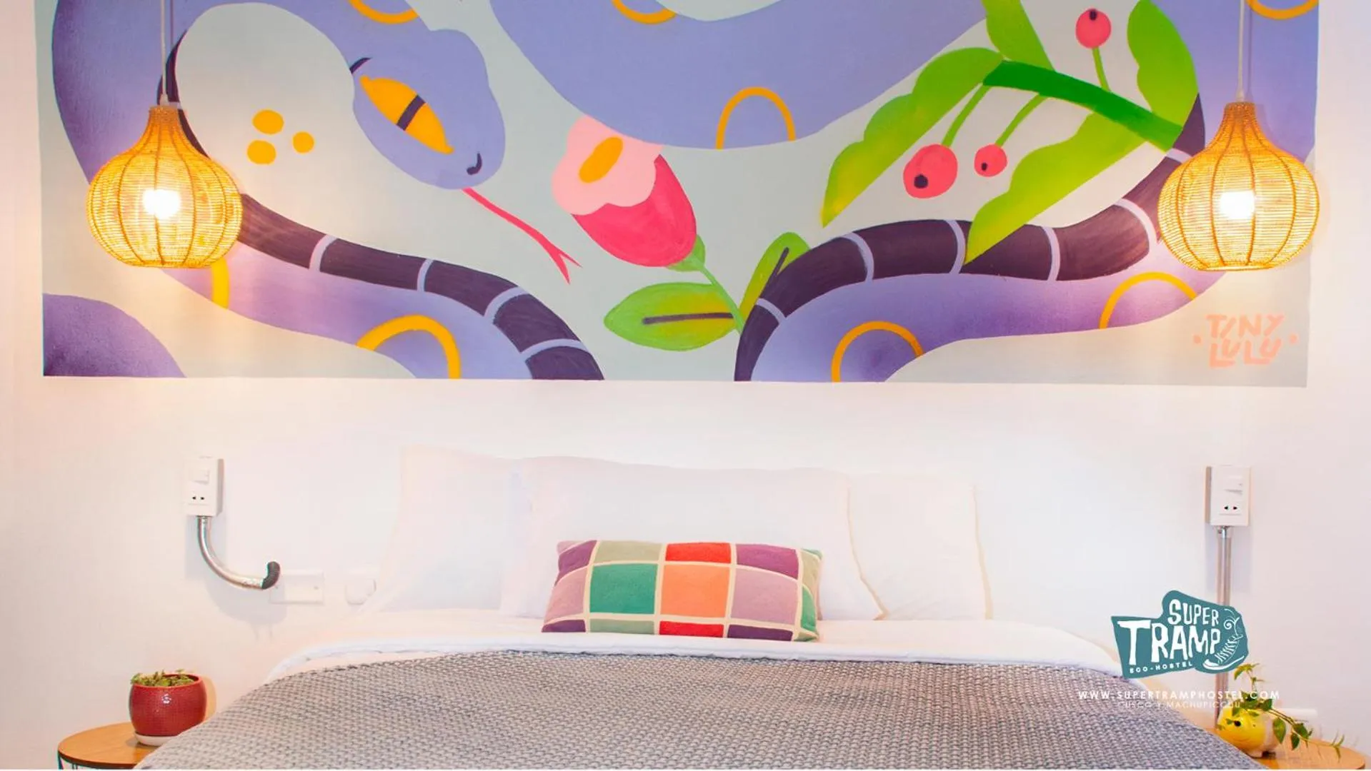 Photo of the whole room, Bed in Supertramp Hostel Machupicchu