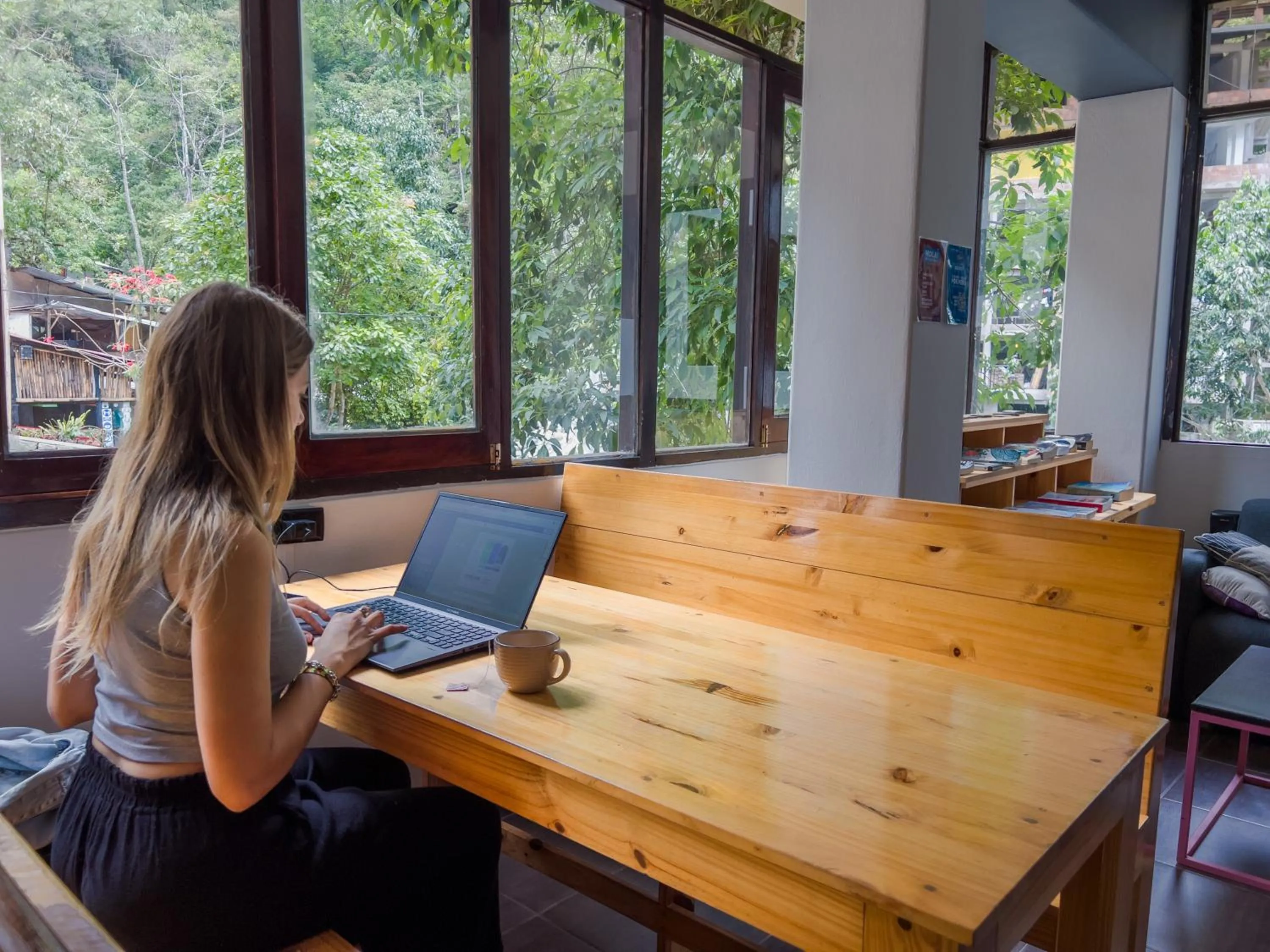 People in Supertramp Hostel Machupicchu