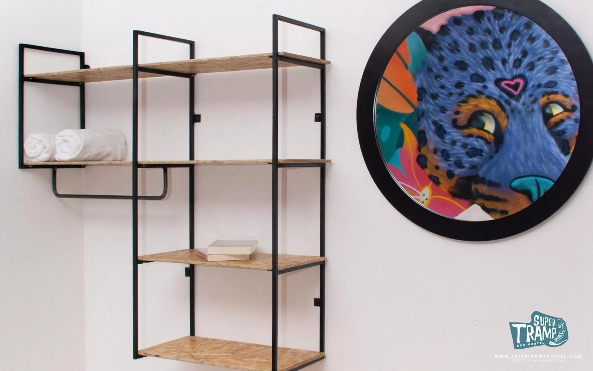 Decorative detail in Supertramp Hostel Machupicchu