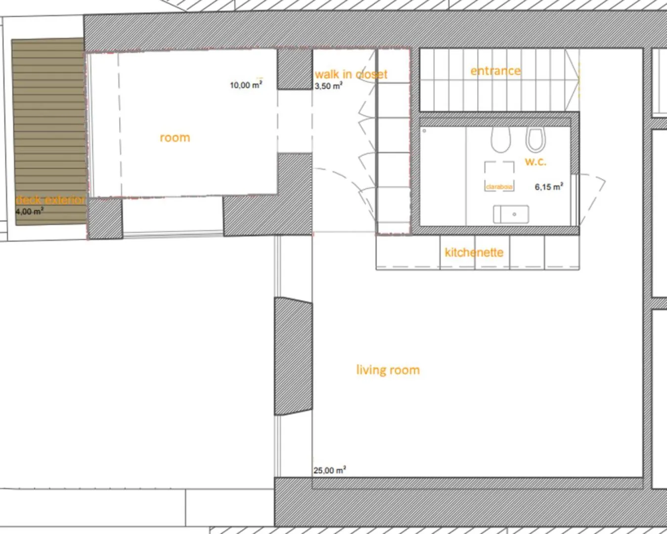Floor plan in Place Of Moments Urban-Suites