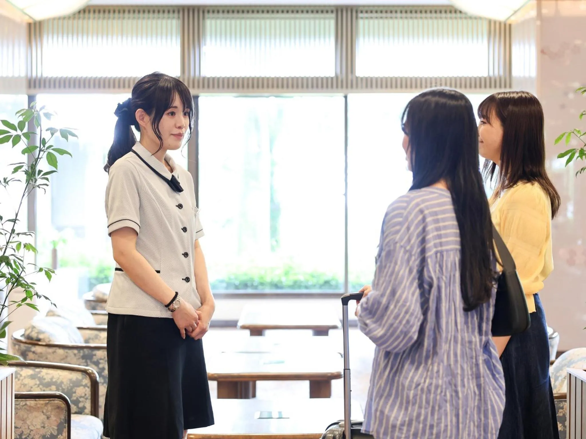 Staff in Ikoi no mura Notohanto