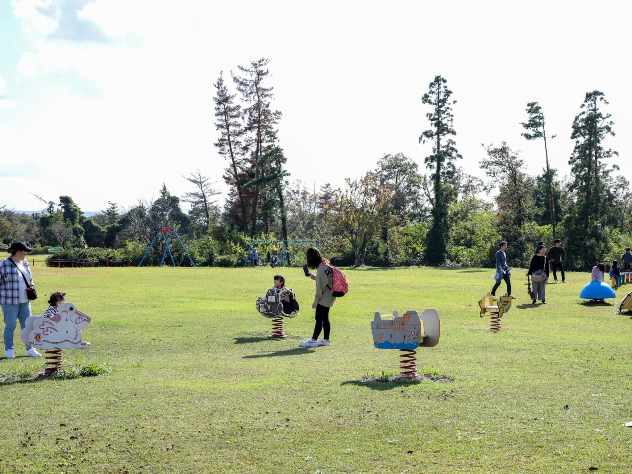 Children play ground in Ikoi no mura Notohanto