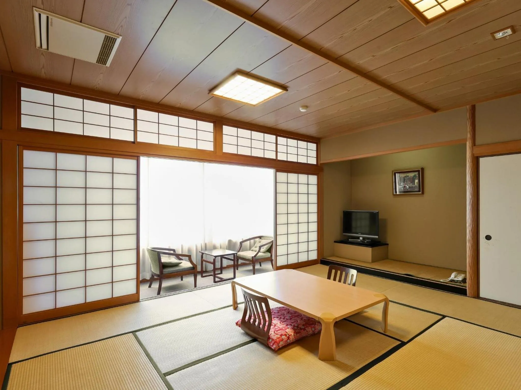 Living room in Ikoi no mura Notohanto