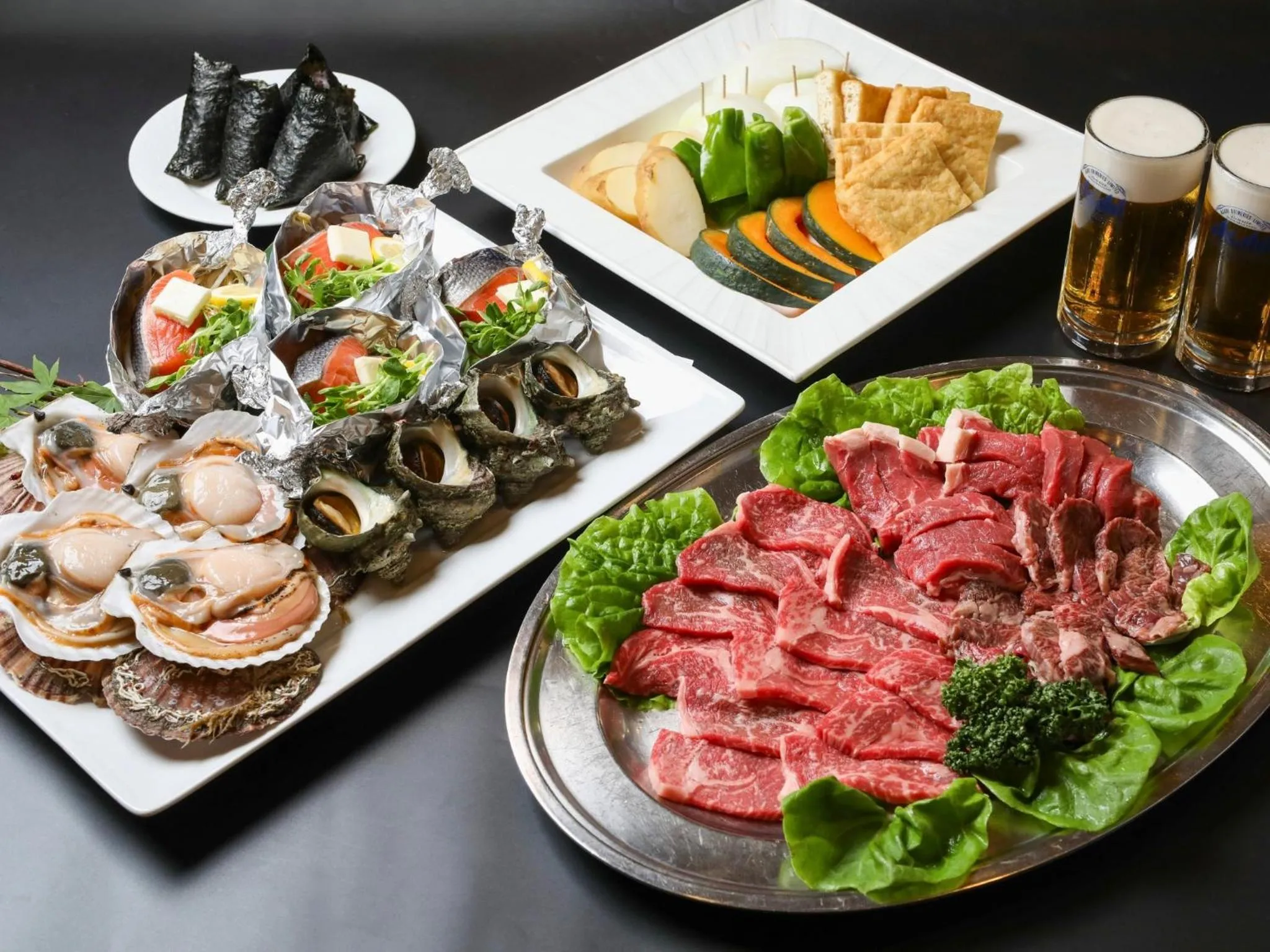 Food in Ikoi no mura Notohanto